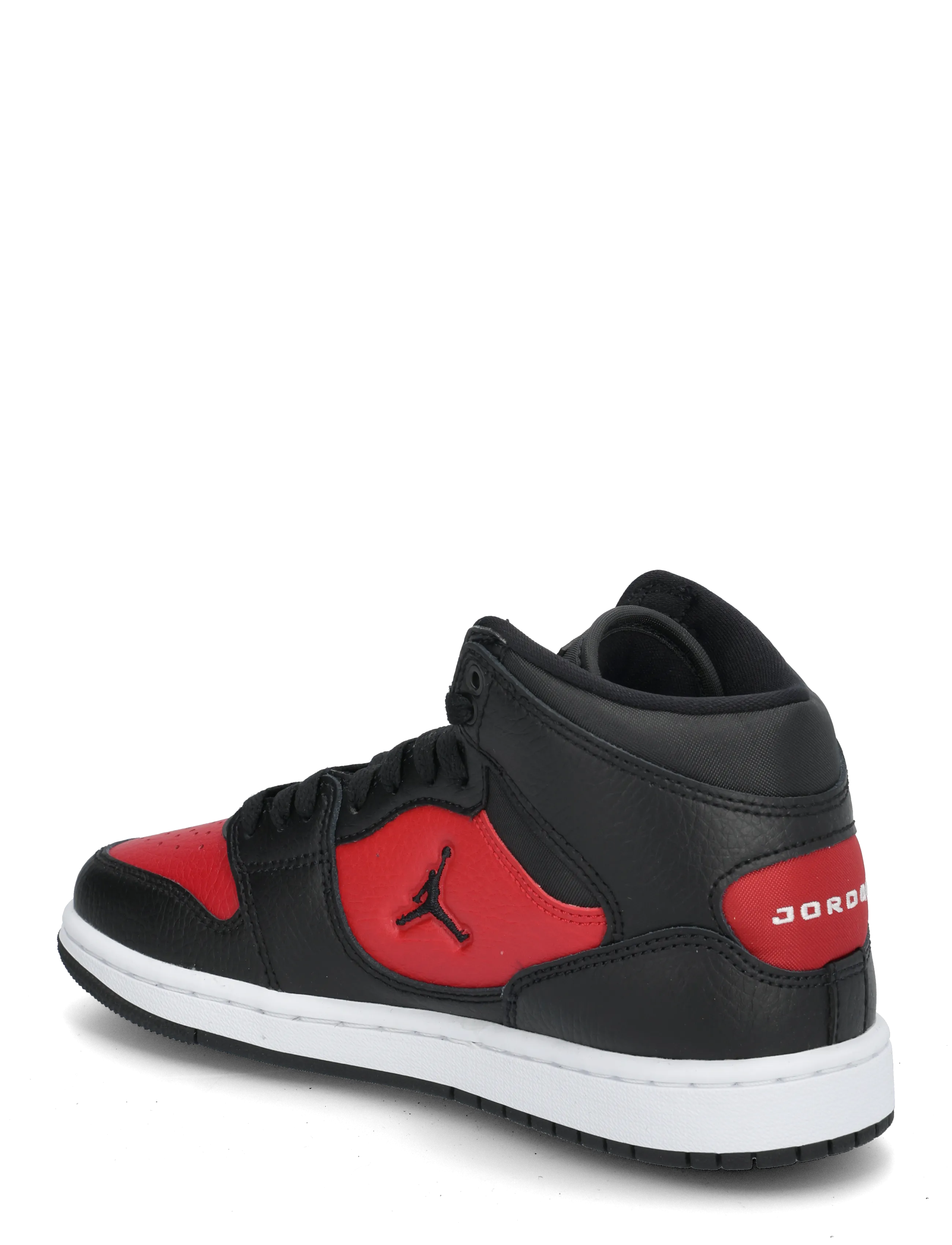 Nike - JORDAN COURT CONNECT MID (GS) - herbstersparnisse - black/black-gym red-white - 1