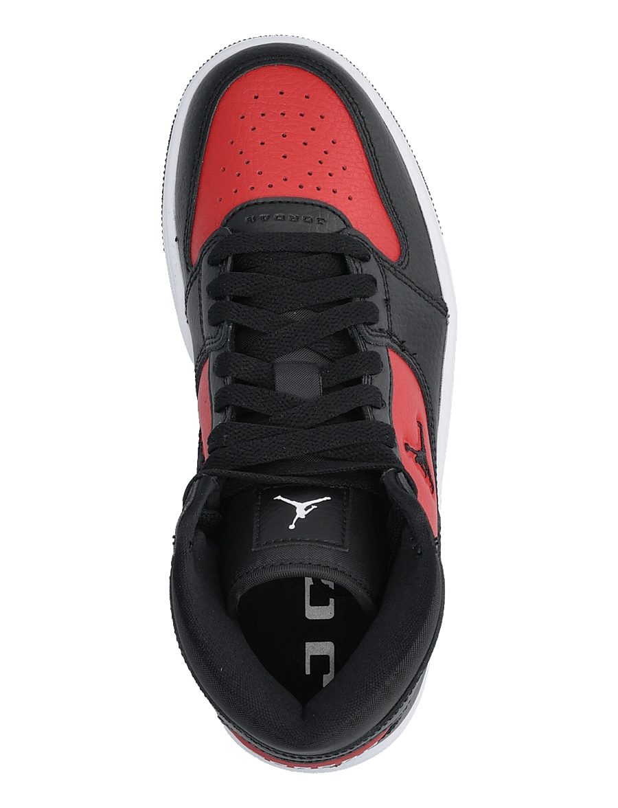 Nike - JORDAN COURT CONNECT MID (GS) - hoher schnitt - black/black-gym red-white - 3