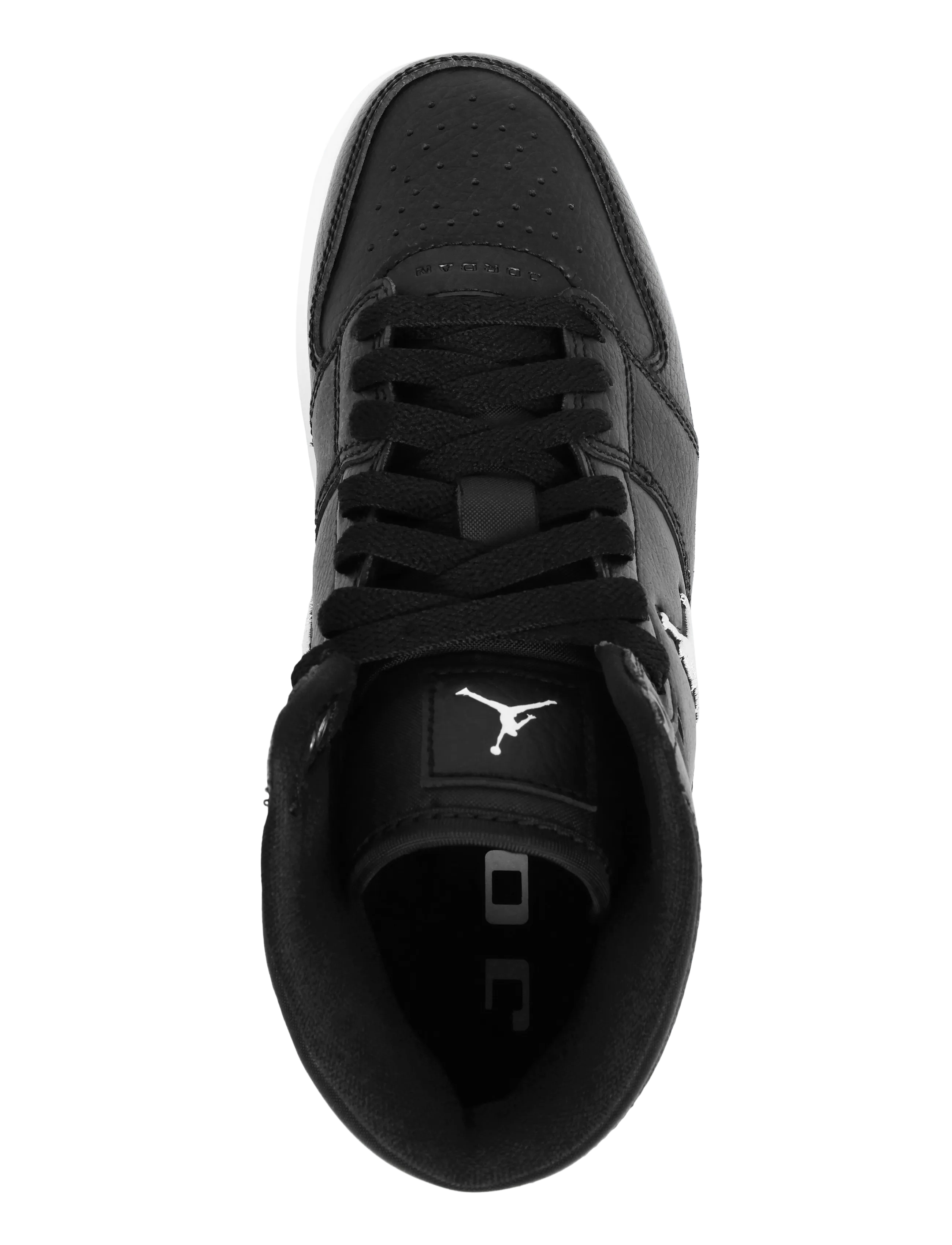 Nike - JORDAN COURT CONNECT MID (GS) - hoher schnitt - black/white - 3
