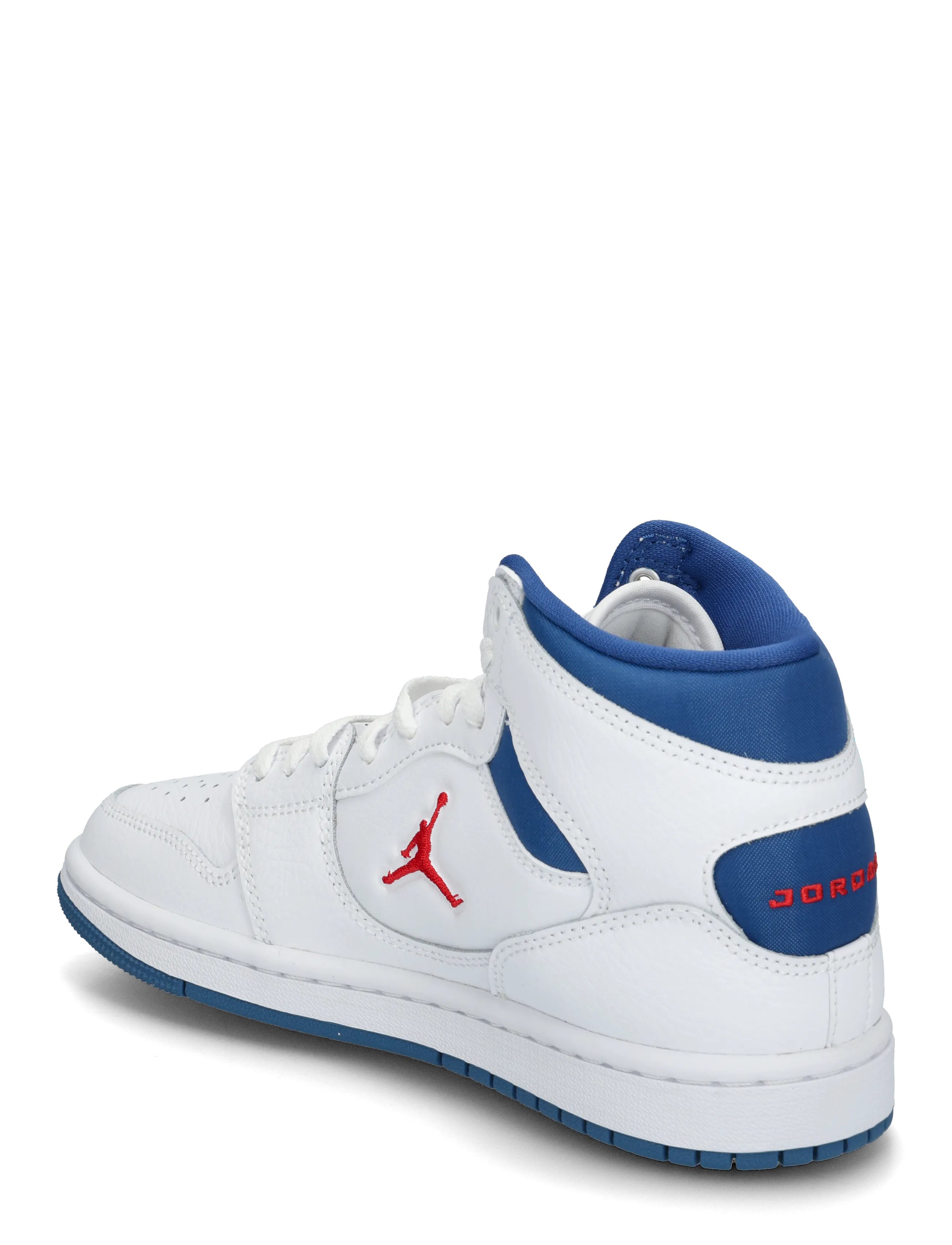 Nike - JORDAN COURT CONNECT MID (GS) - herbstersparnisse - white/fire red-true blue - 1