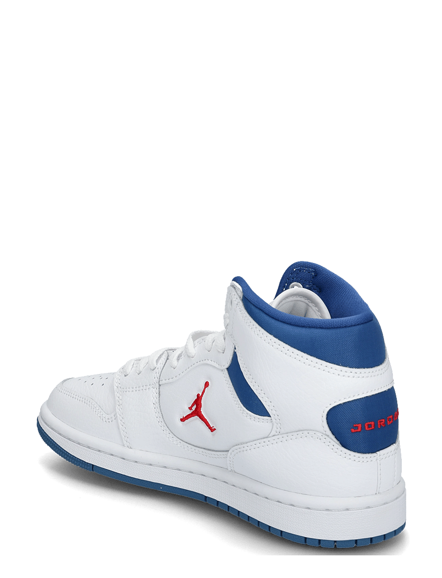 Nike - JORDAN COURT CONNECT MID (GS) - high tops - white/fire red-true blue - 1