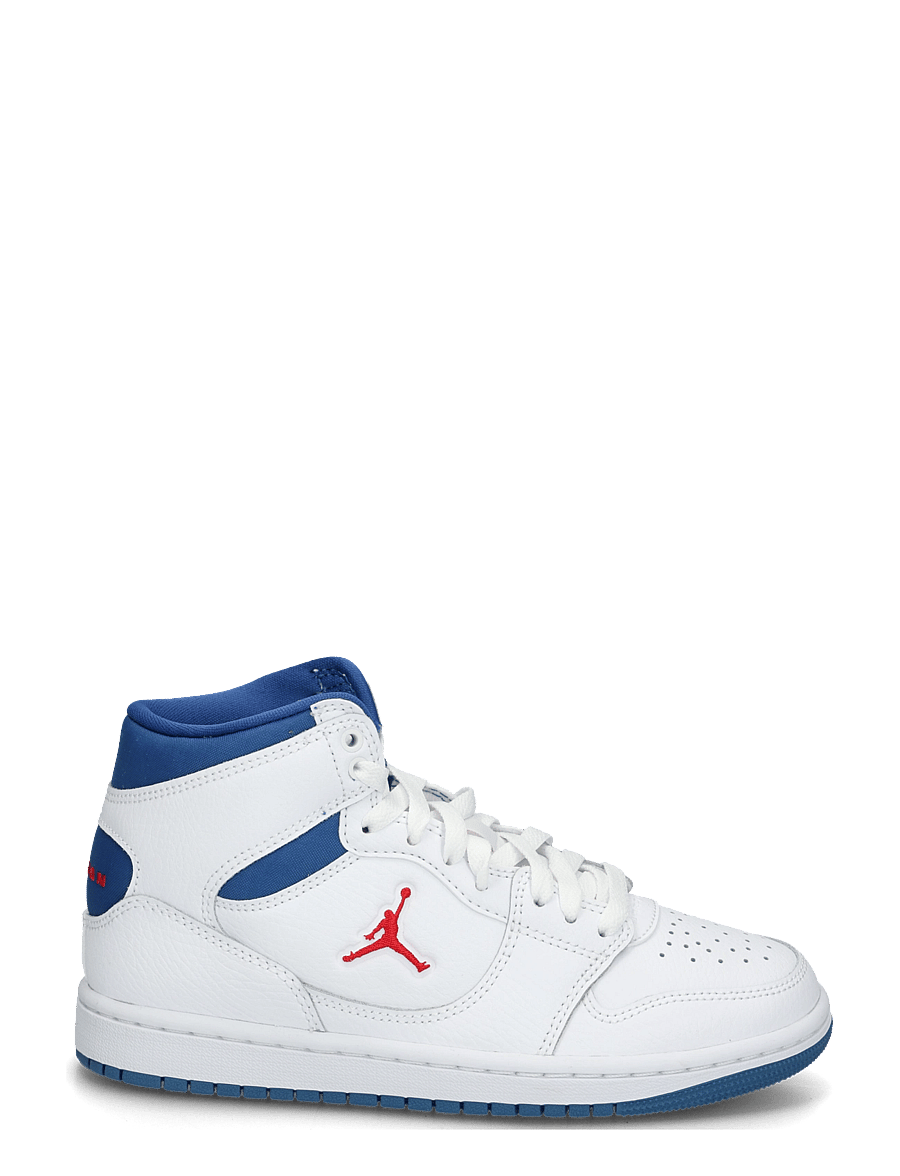 Nike - JORDAN COURT CONNECT MID (GS) - high tops - white/fire red-true blue - 2