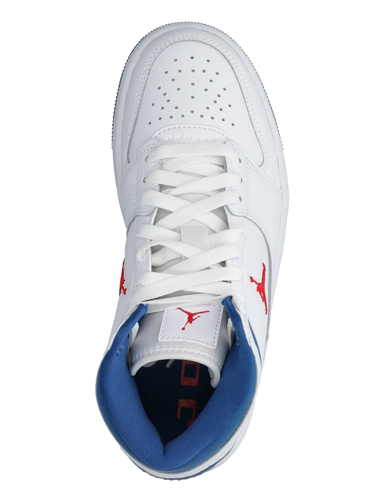 Nike - JORDAN COURT CONNECT MID (GS) - high tops - white/fire red-true blue - 3