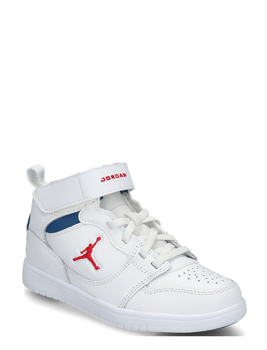 Nike - JORDAN COURT CONNECT MID (PS) - high tops - white/fire red-true blue - 0