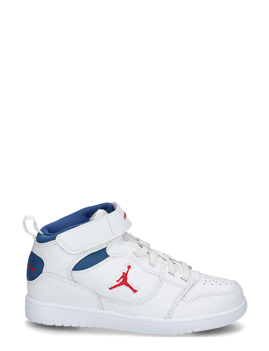 Nike - JORDAN COURT CONNECT MID (PS) - high tops - white/fire red-true blue - 2