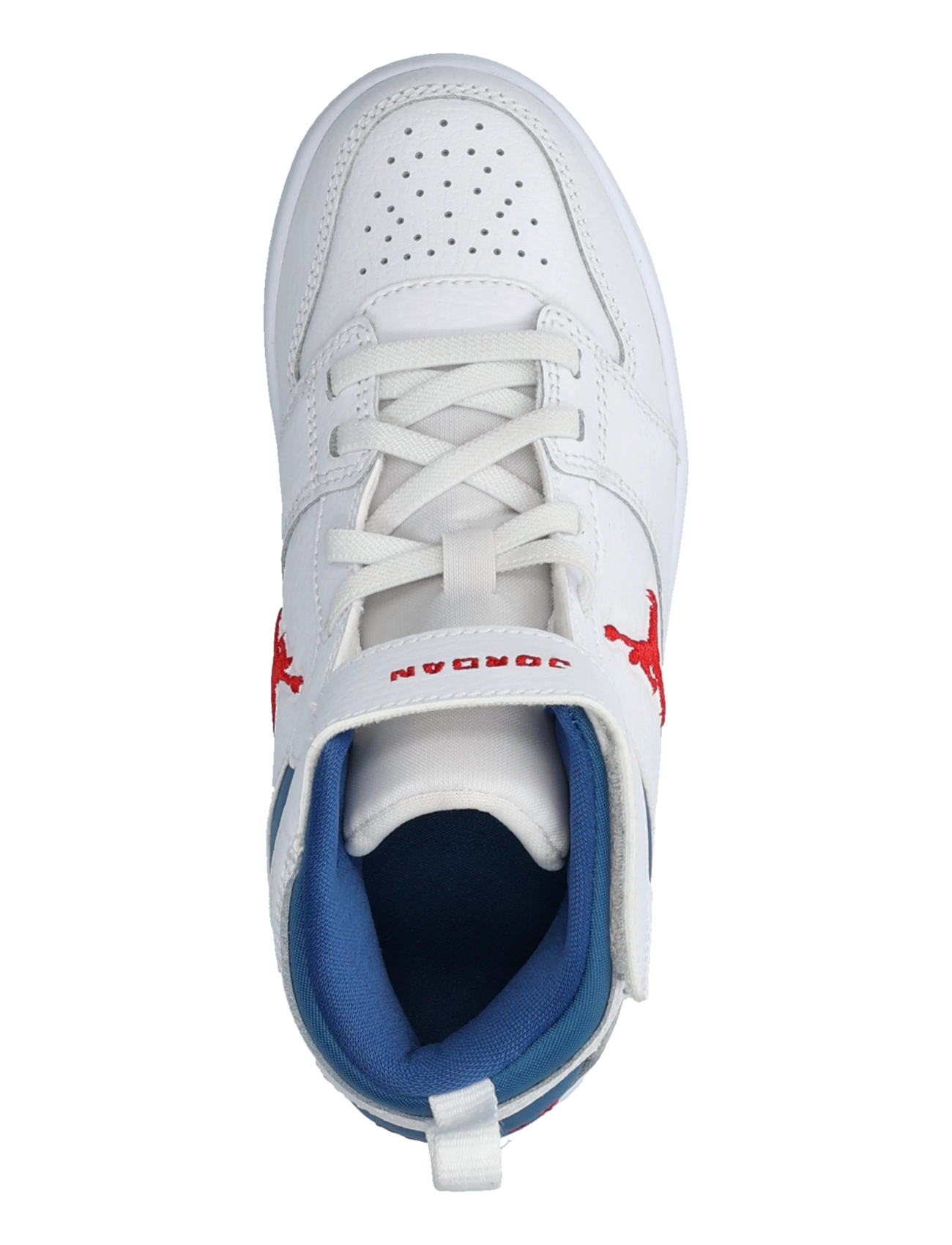Nike - JORDAN COURT CONNECT MID (PS) - high tops - white/fire red-true blue - 3