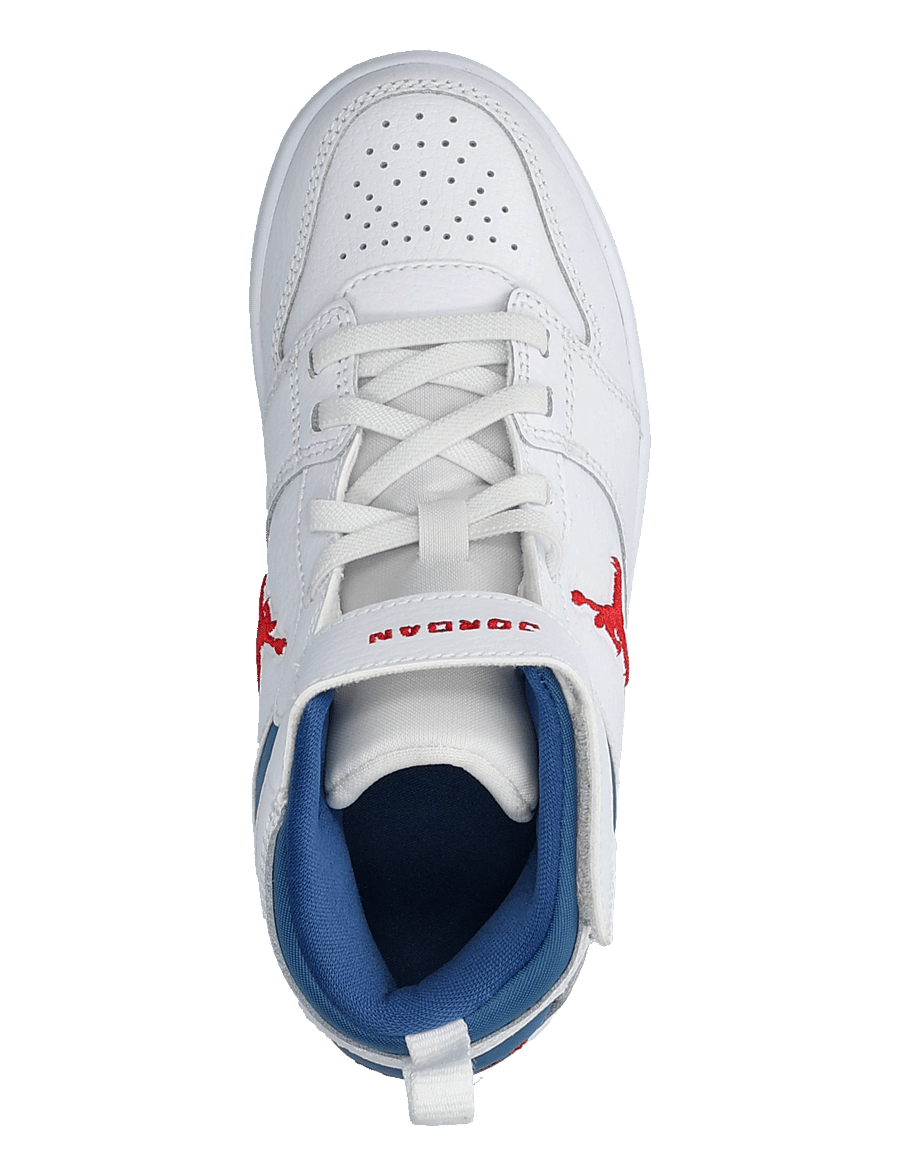 Nike - JORDAN COURT CONNECT MID (PS) - high tops - white/fire red-true blue - 3