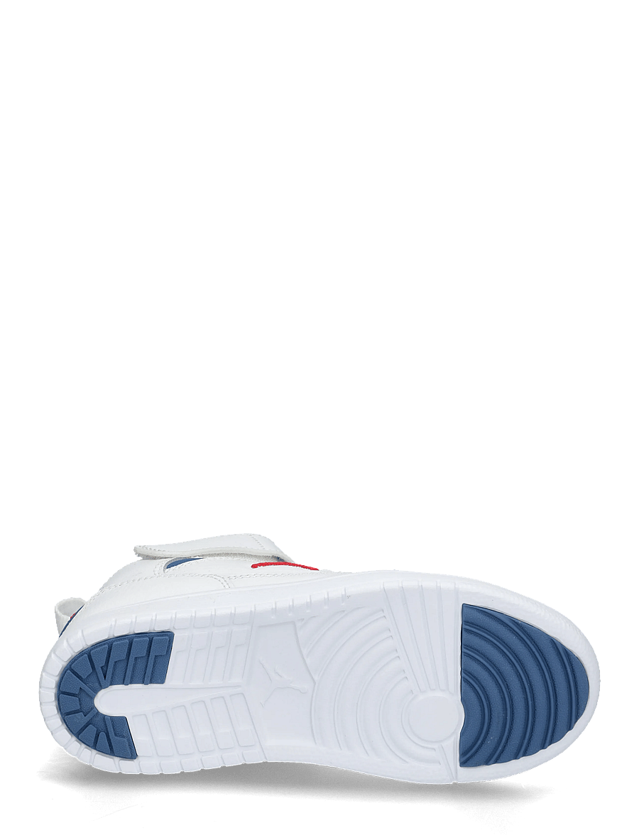 Nike - JORDAN COURT CONNECT MID (PS) - hoher schnitt - white/fire red-true blue - 4