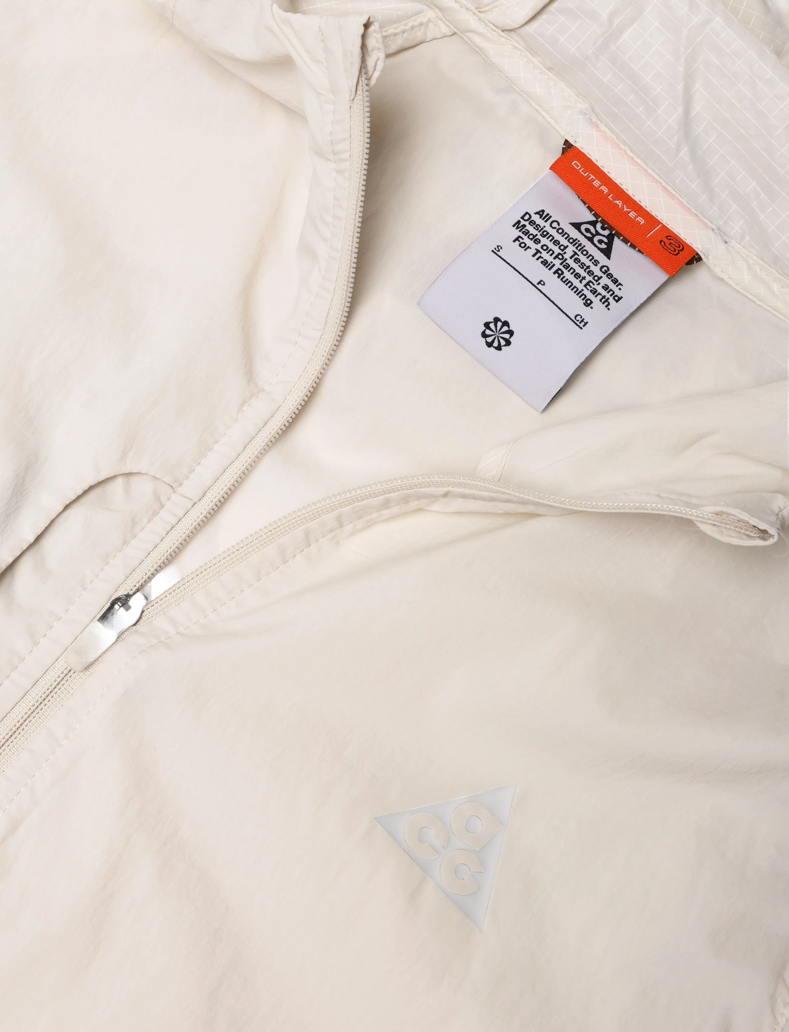 Nike - W ACG UV AIREEZ JKT - lt orewood brn/summit white - 2