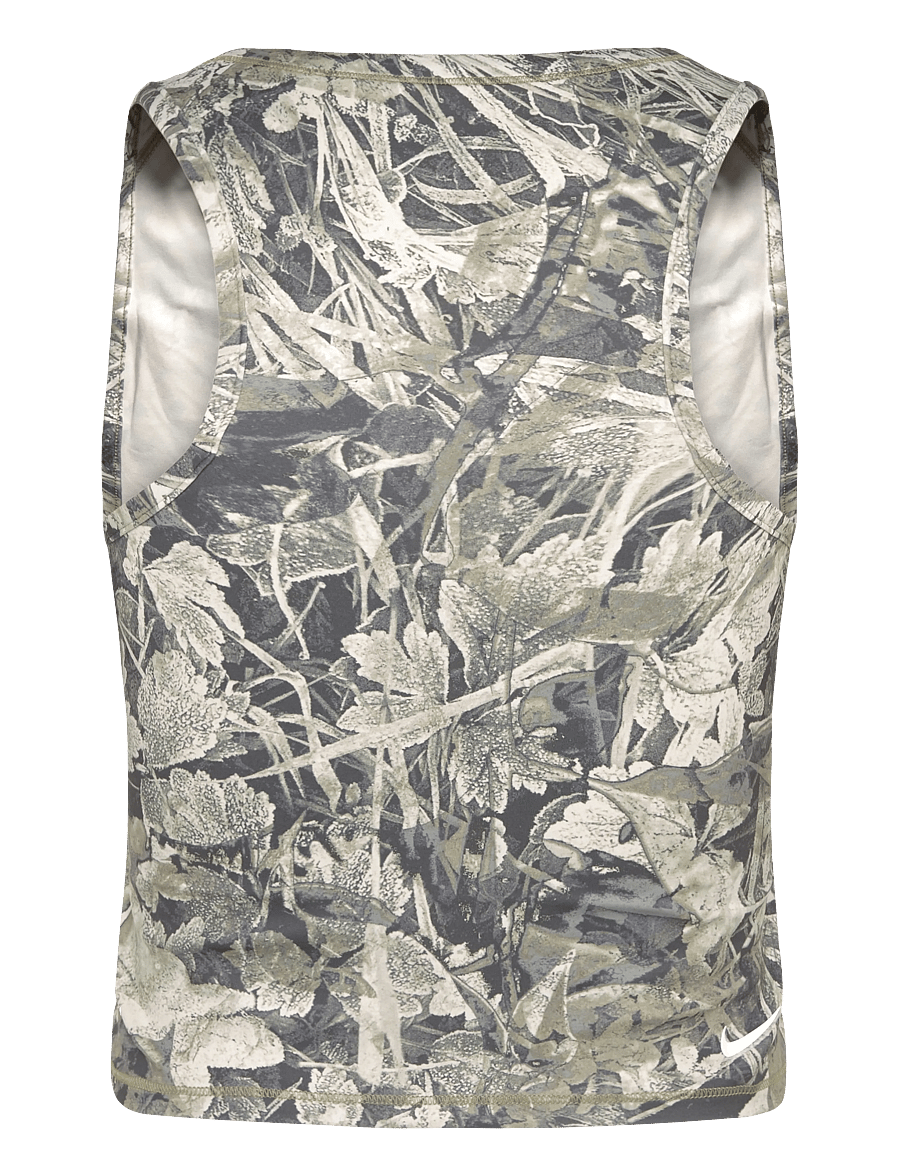 Nike - ACG Dri-FIT Crop Tank AOP - sequoia/summit white - 1
