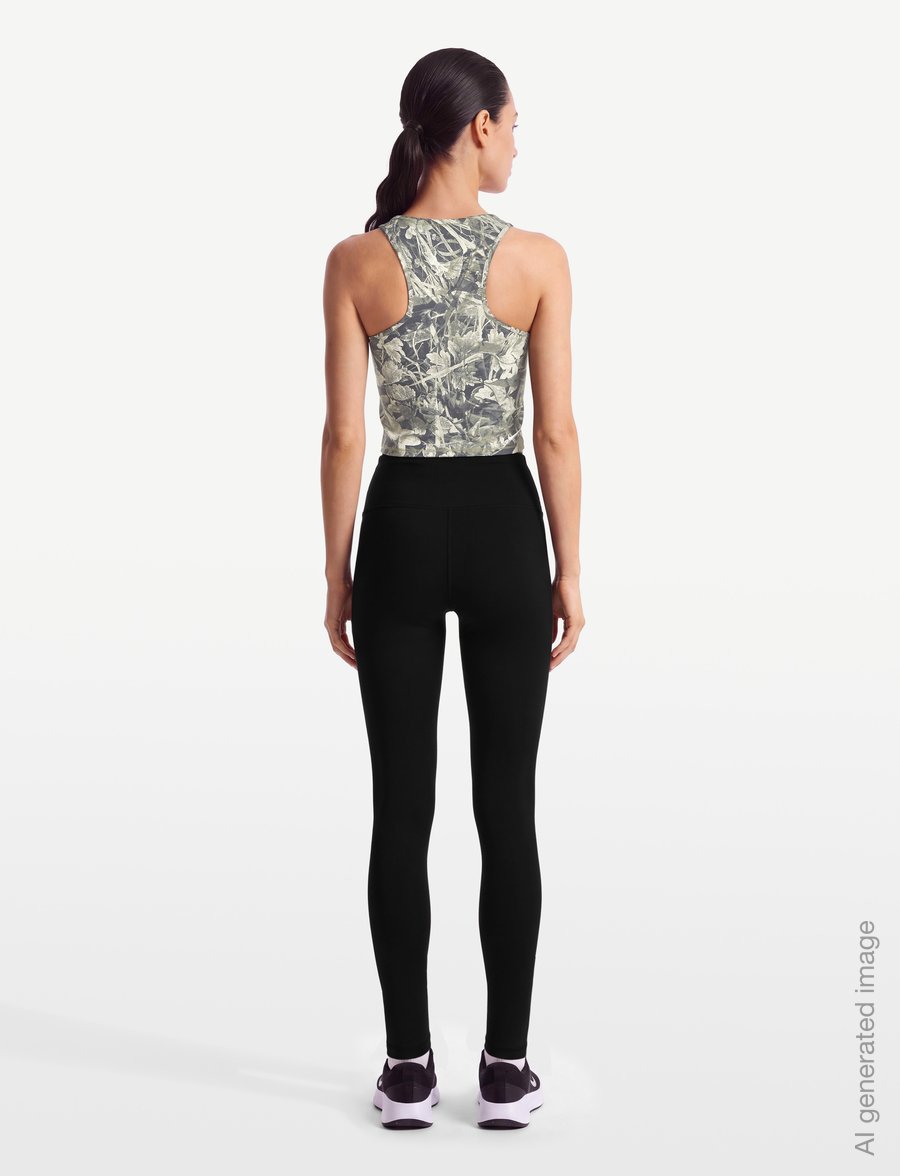 Nike - ACG Dri-FIT Crop Tank AOP - crop-tops - sequoia/summit white - 4