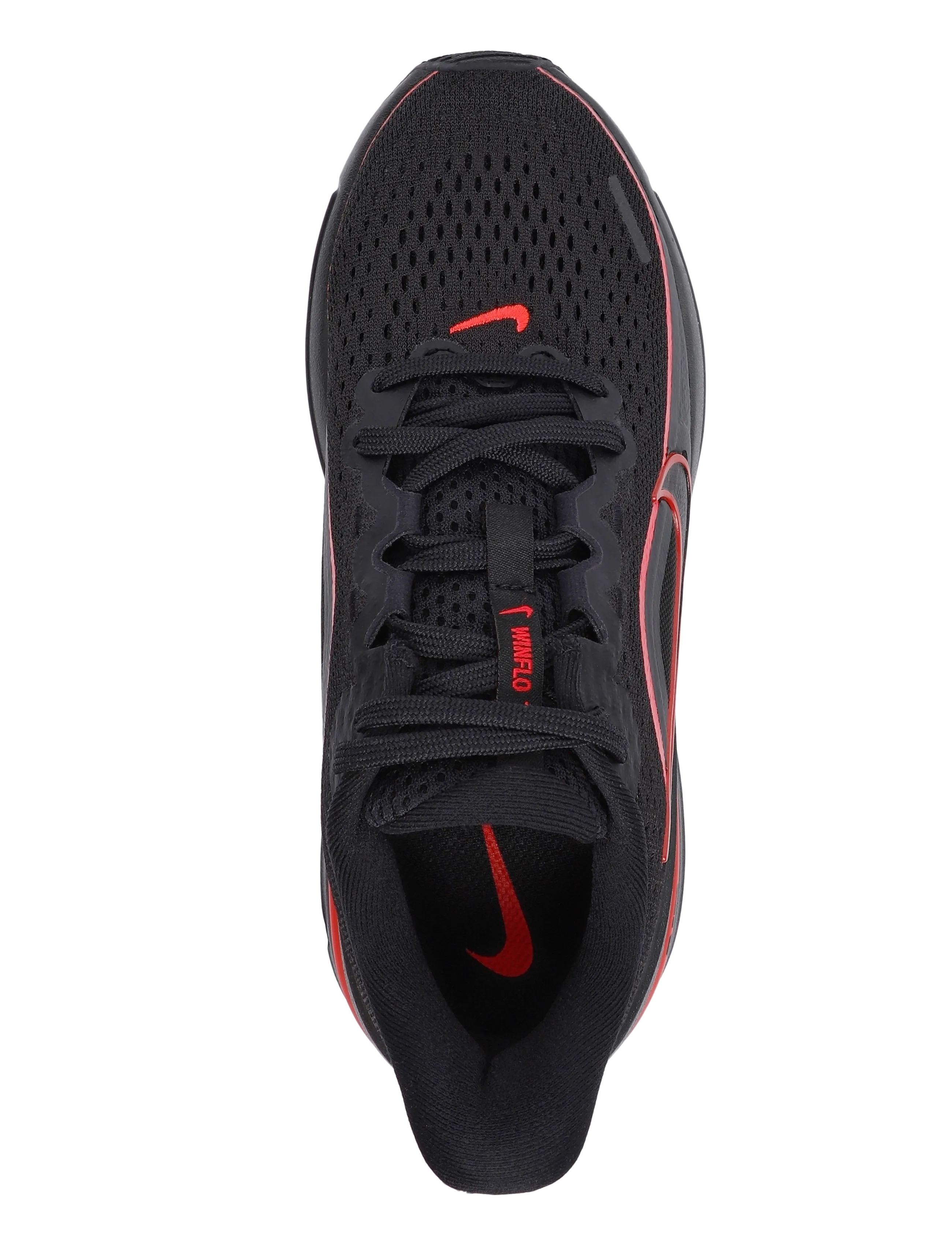 Nike - NIKE AIR WINFLO 12 (GS) - running shoes - black/black-red orbit-dk smoke - 3