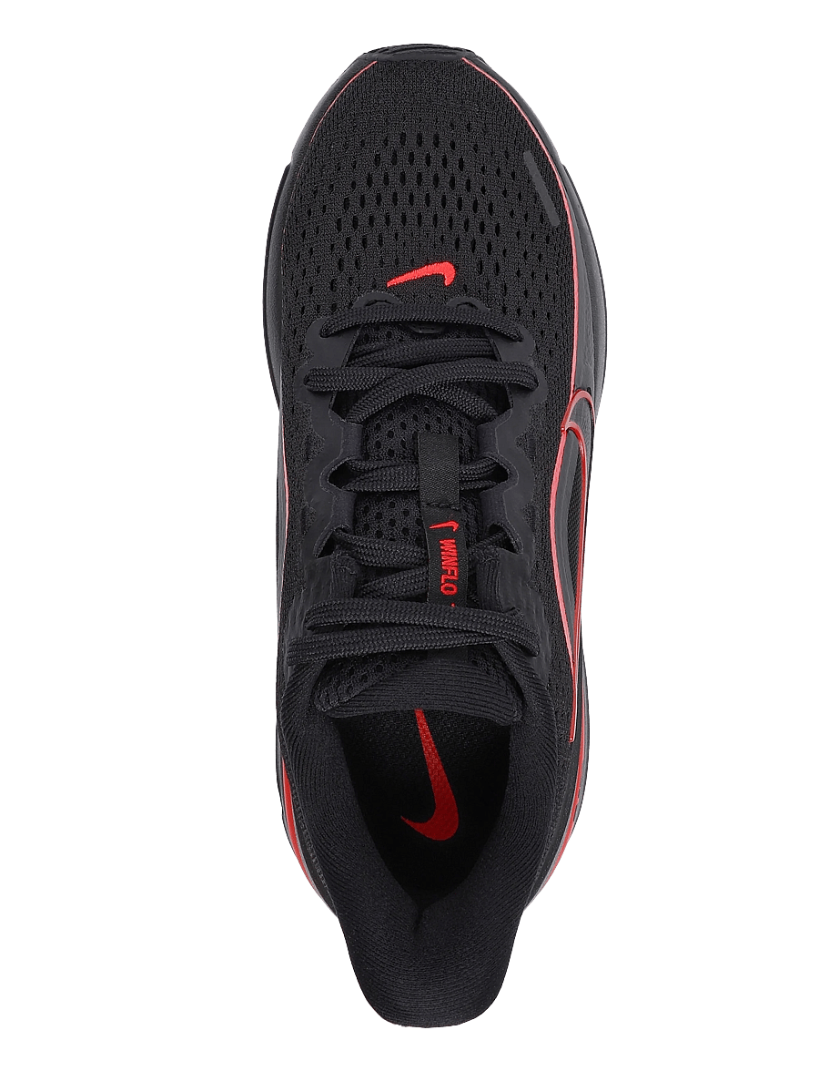 Nike - NIKE AIR WINFLO 12 (GS) - running shoes - black/black-red orbit-dk smoke - 3