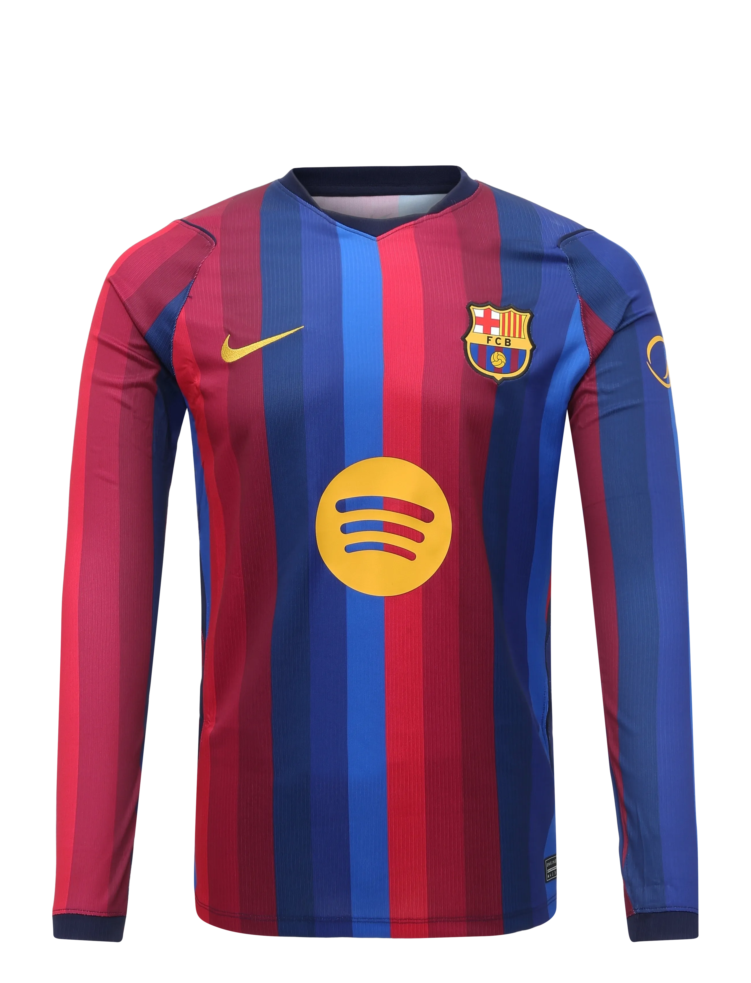 Nike FCB M NK DF JSY LS STAD HM - View all - DEEP GARNET/BLUE VOID/MINERAL / burgundy