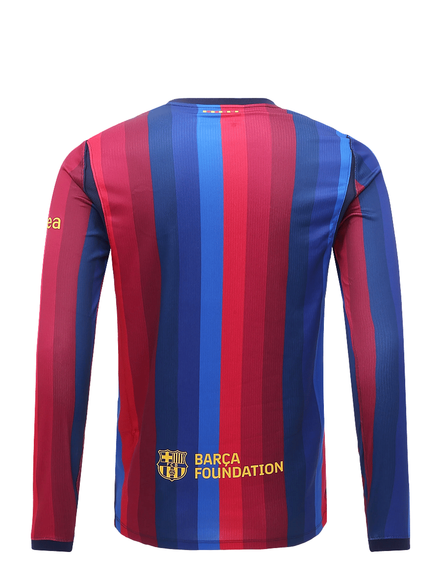 Nike - FCB M NK DF JSY LS STAD HM - football shirts - deep garnet/blue void/mineral - 1