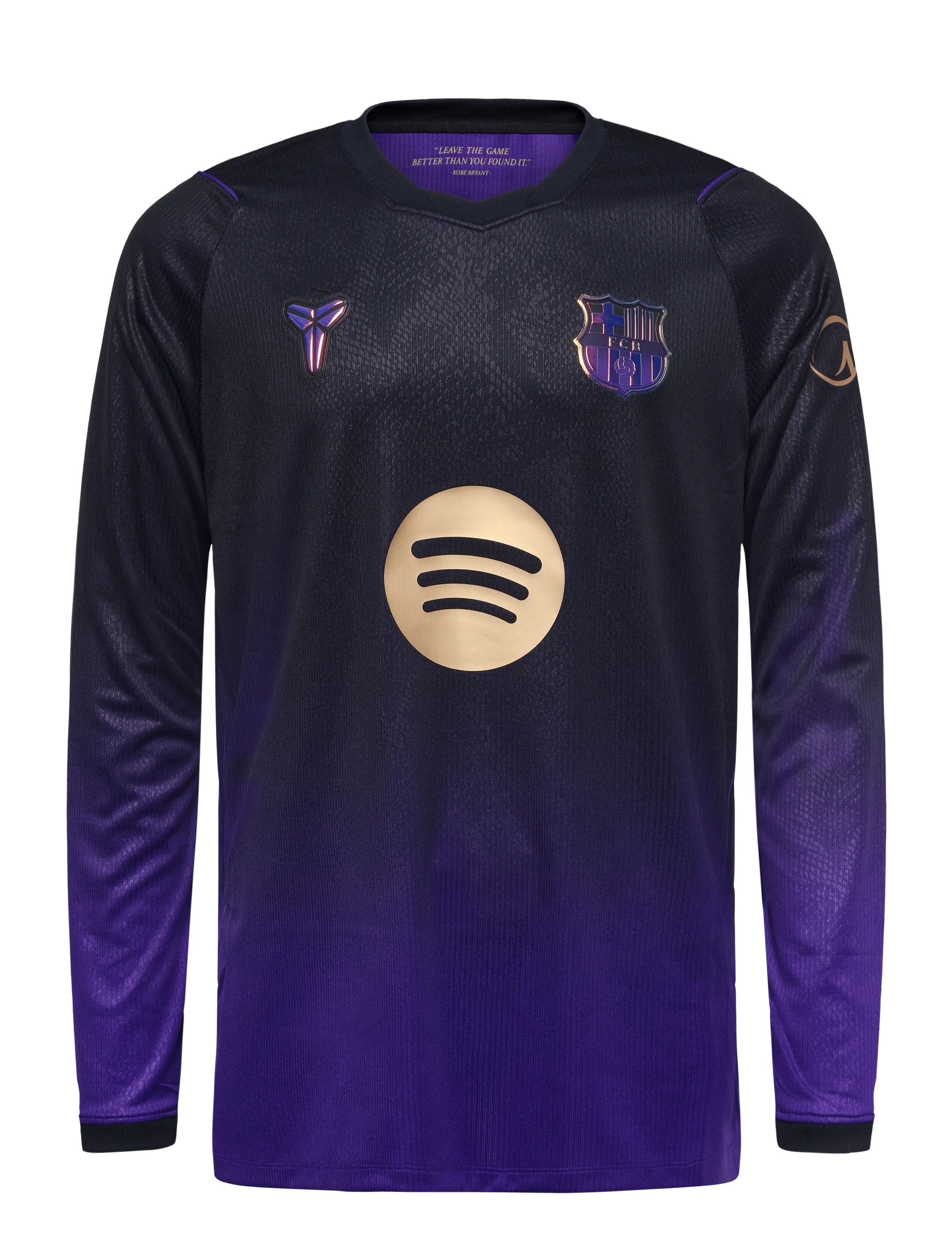 Nike FCB M NK DF JSY LS STAD AW - Fußballoberteile - FIELD PURPLE/FIELD PURPLE/META / purple