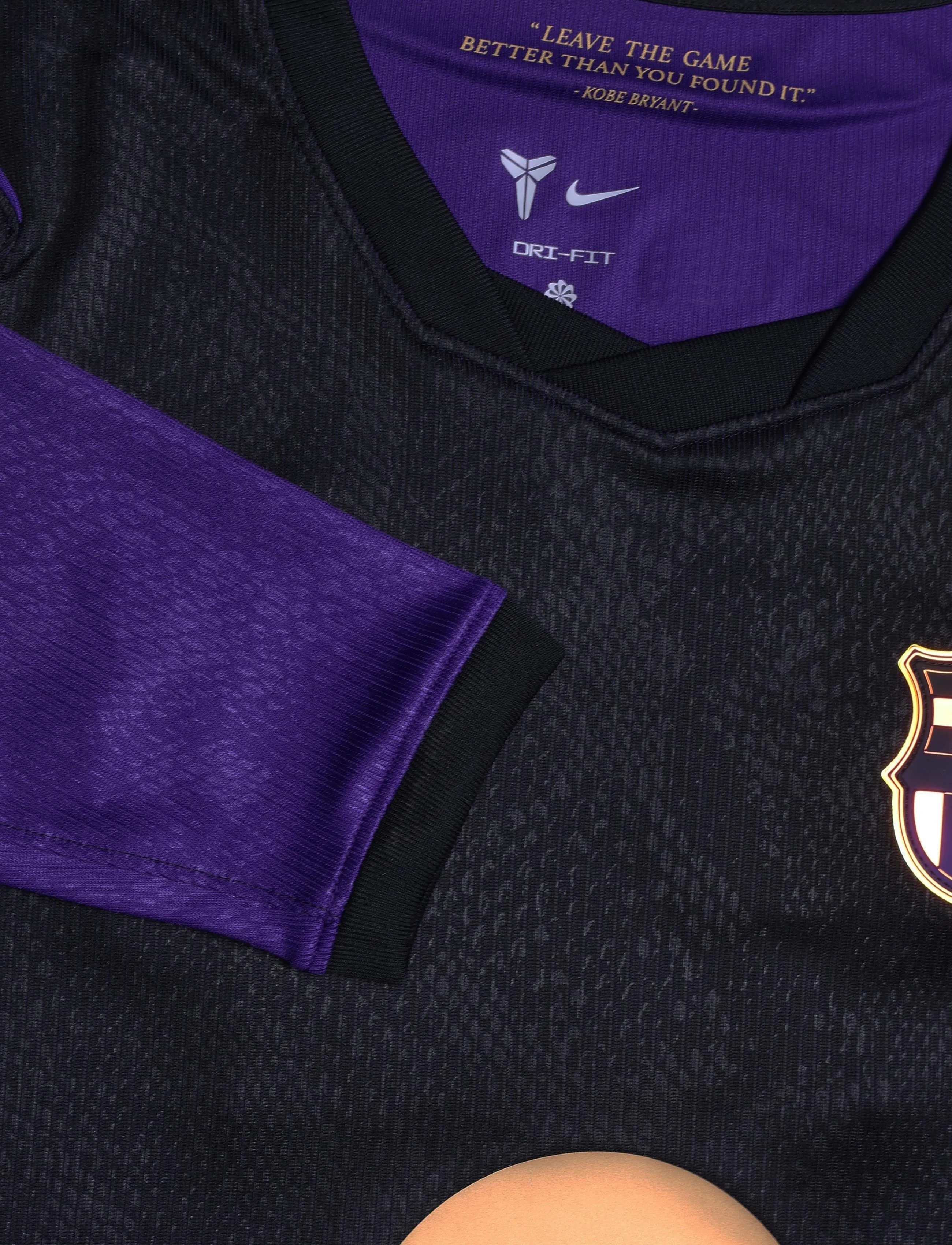 Nike - FCB M NK DF JSY LS STAD AW - fußballoberteile - field purple/field purple/meta - 2
