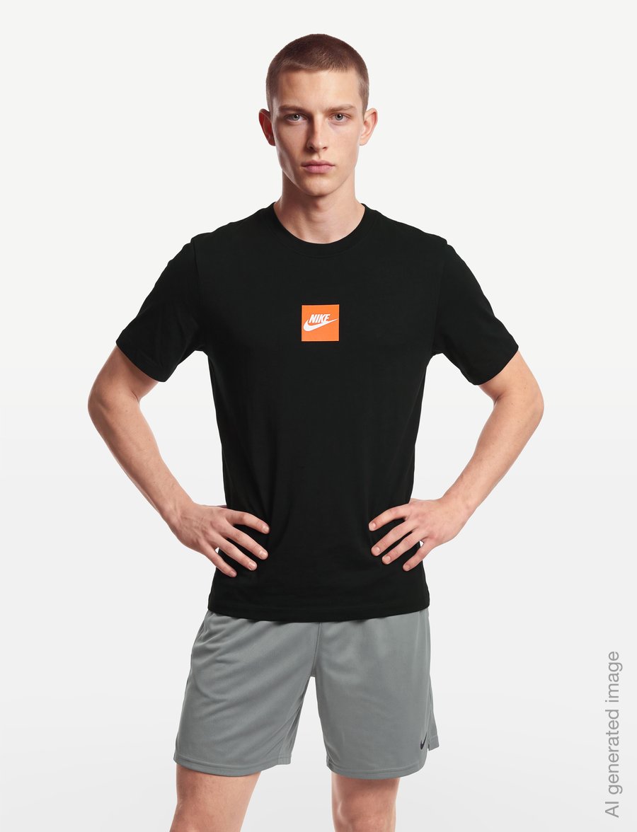 Nike - NIKE SPORTSWEAR JUST DO IT TEE - t-shirts - black - 3
