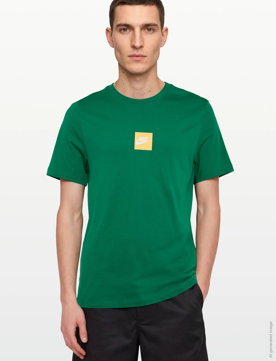 Nike - NIKE SPORTSWEAR JUST DO IT TEE - alussärgid ja t-särgid - malachite - 4