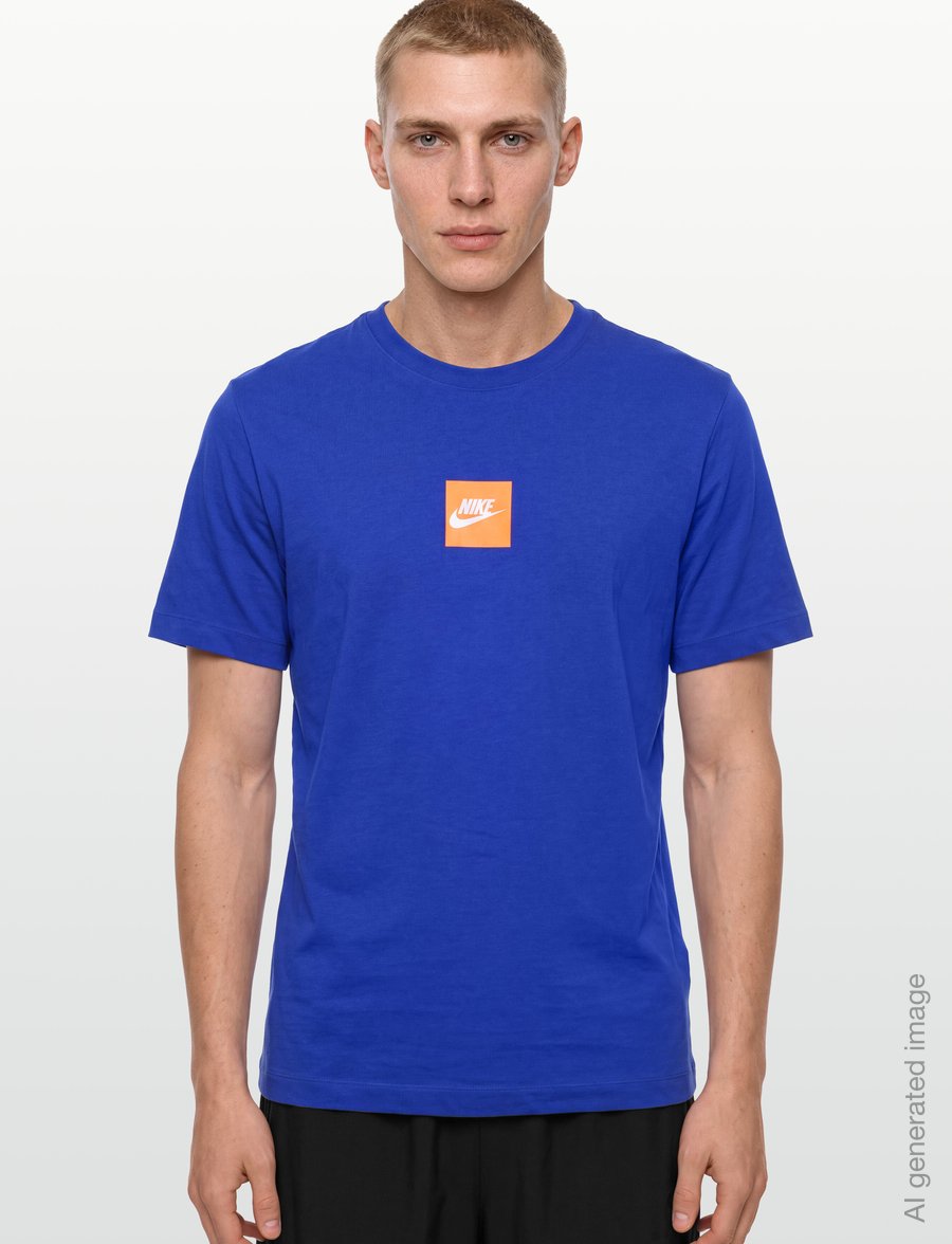Nike - NIKE SPORTSWEAR JUST DO IT TEE - oberteile & t-shirts - old royal - 3