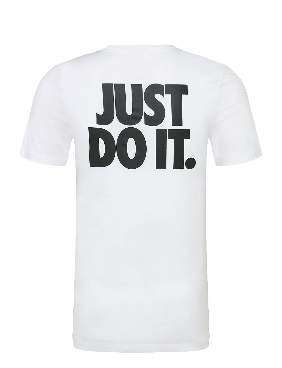 Nike - NIKE SPORTSWEAR JUST DO IT TEE - oberteile & t-shirts - white - 1
