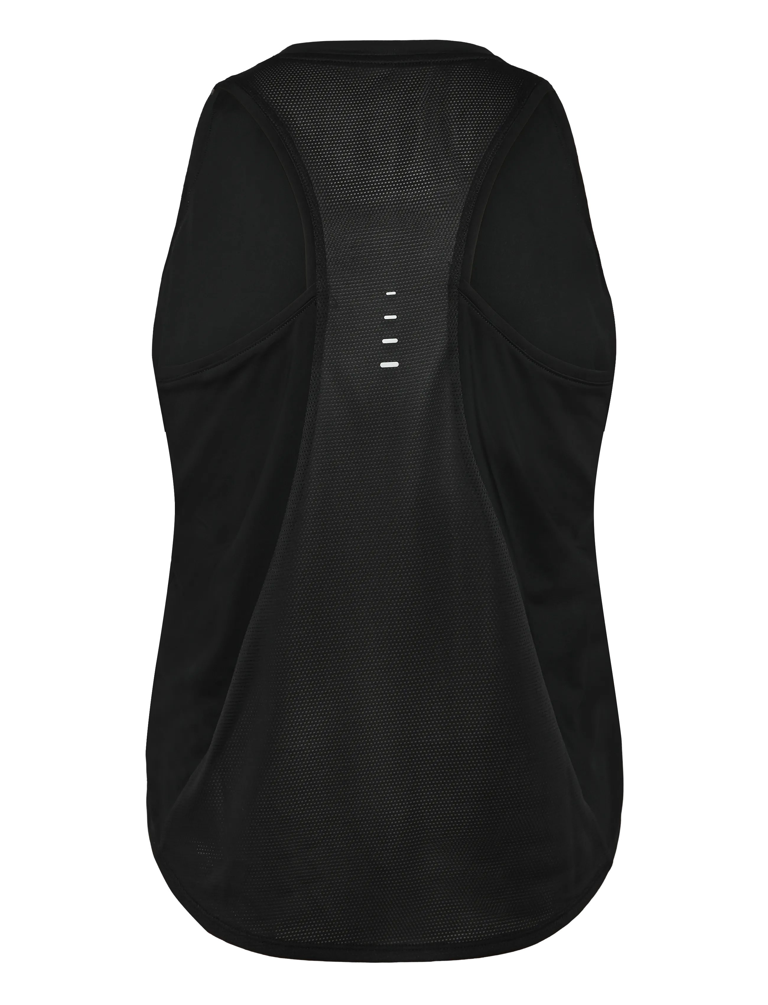 Nike - W NK SWIFT DF TANK STNDRD - tank tops - black/reflective silv - 1