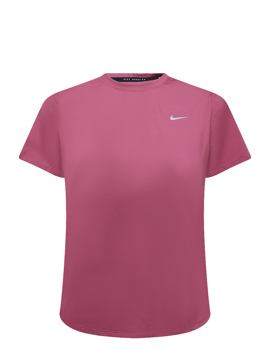Nike - Nike Swift Dri-Fit Standard Short-Sleeved Top - t-shirts - pink smoke/reflective silv - 0