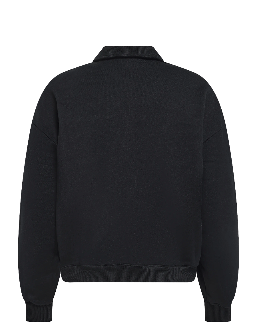 Nike - W NKCT CRT CLTN LS FLC TOP - sweatshirts - black - 1