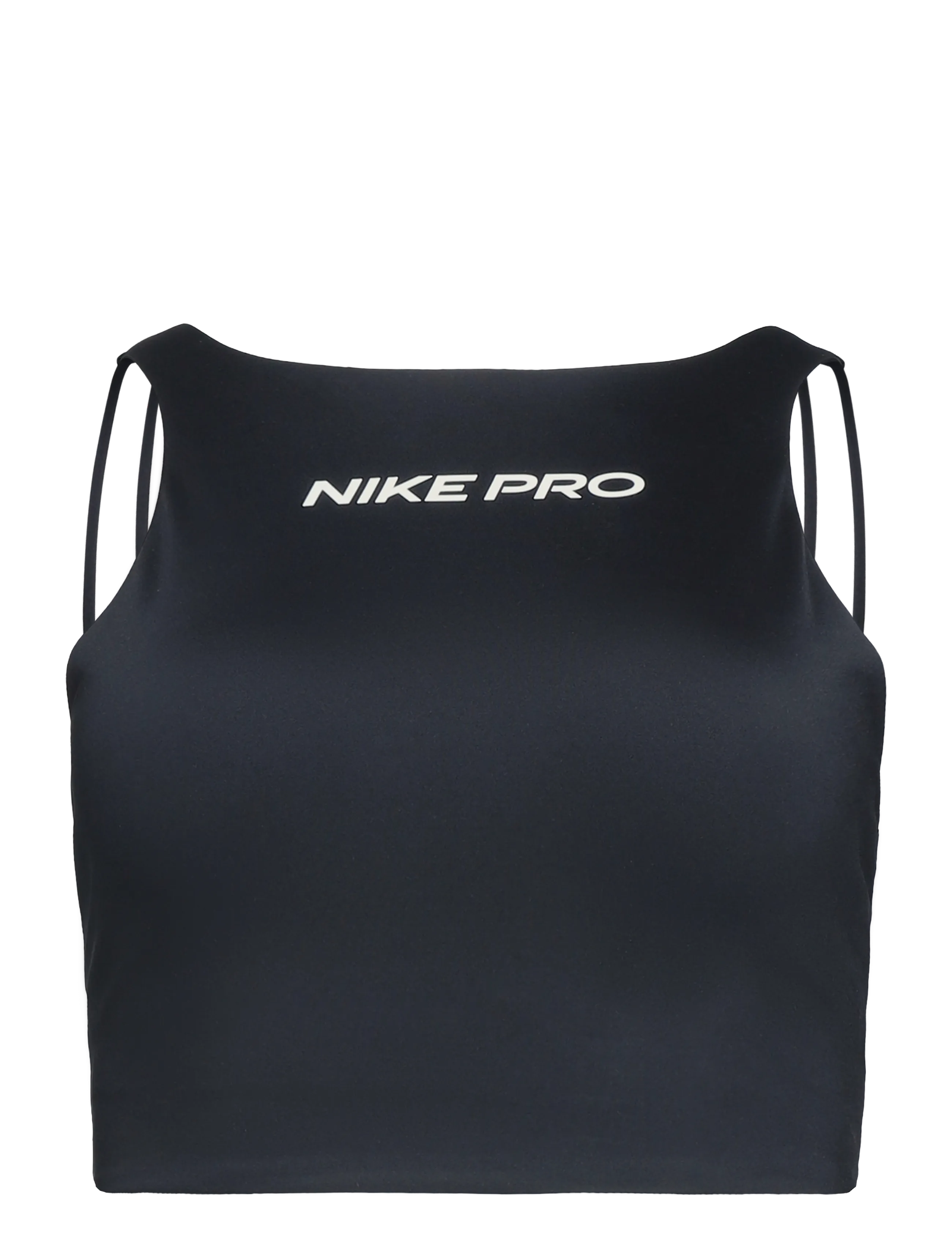 Nike W NP DF SCULPT HN PAD LL BRA - Tøj - BLACK/WHITE / black