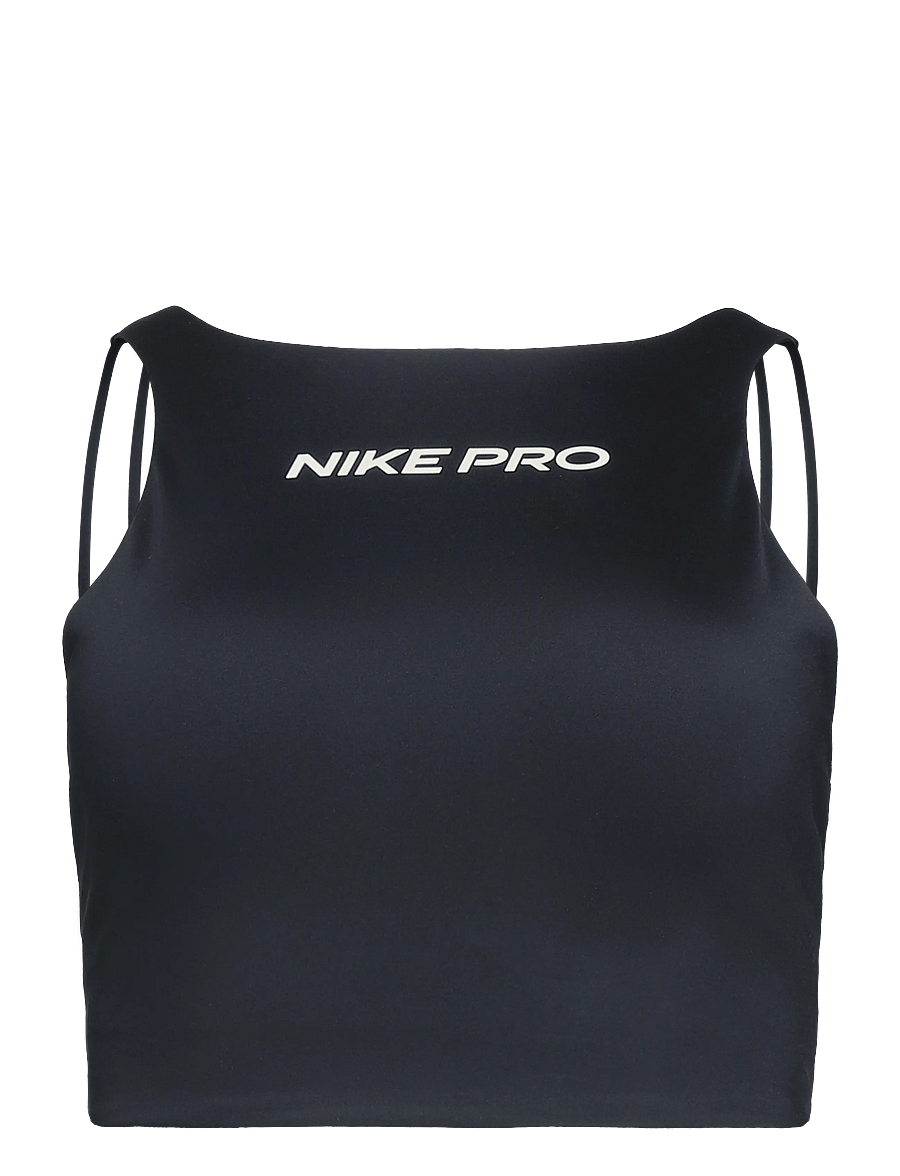 Nike - W NP DF SCULPT HN PAD LL BRA - spordi-rinnahoidjad - black/white - 0