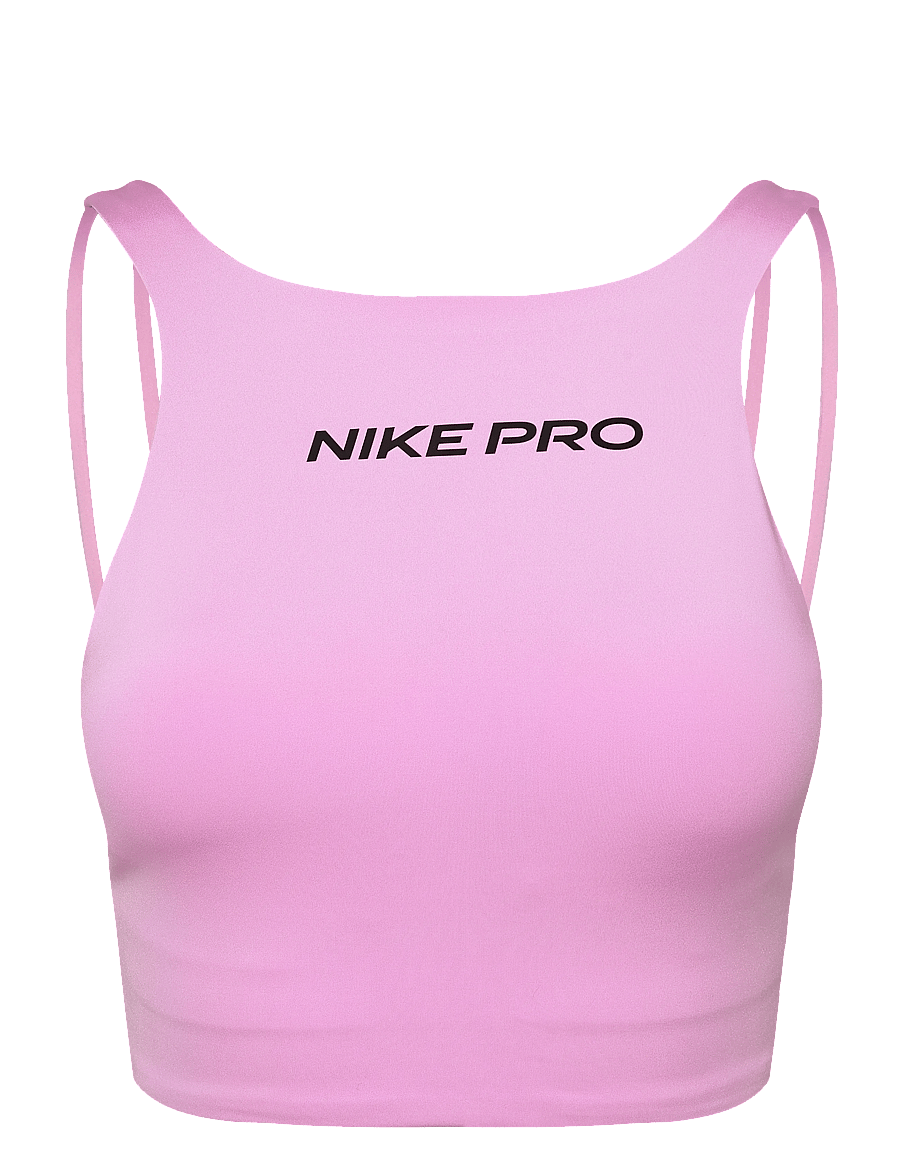 Nike - W NP DF SCULPT HN PAD LL BRA - sports bras - pink rise/black - 0