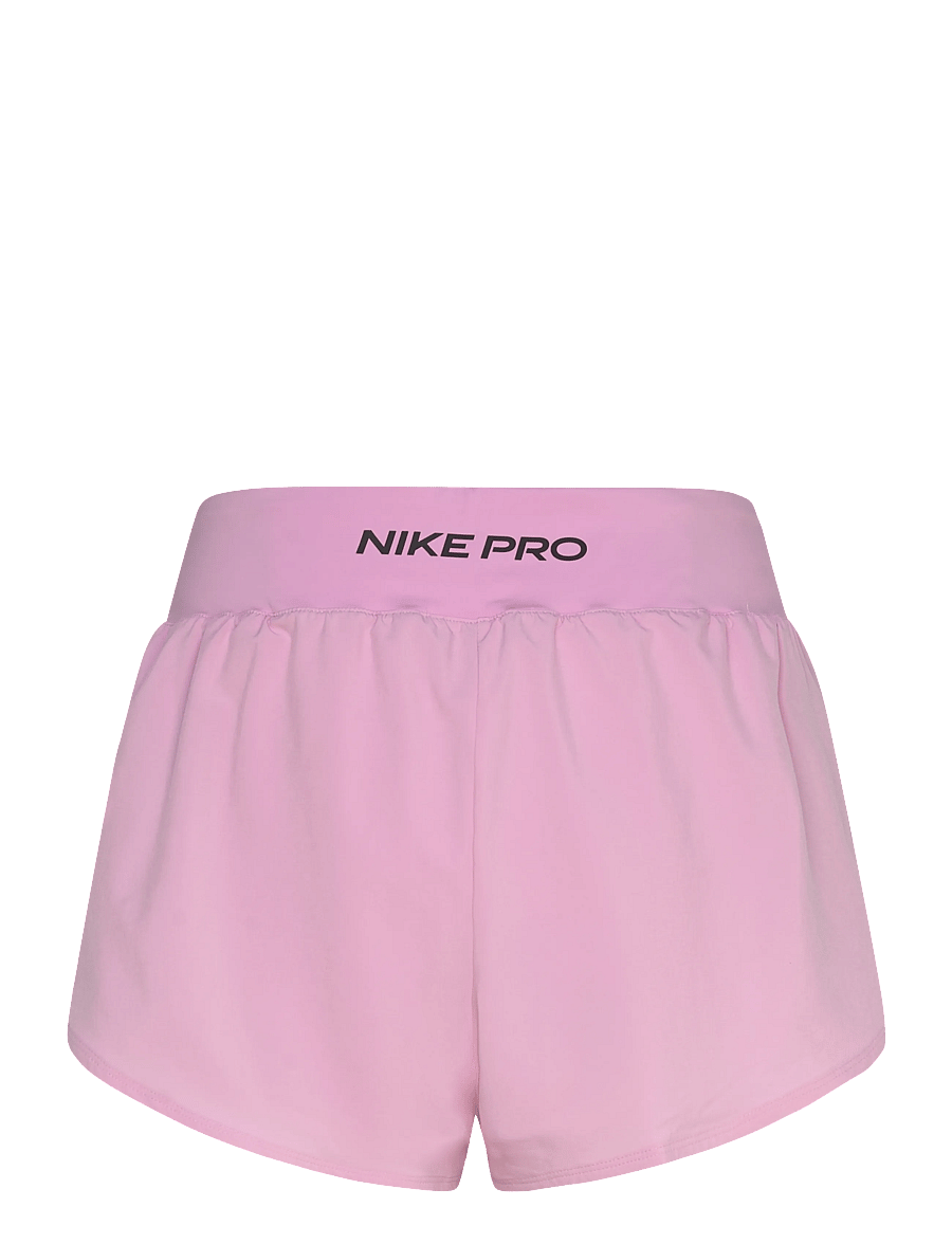 Nike - W NP DF SCULPT 2N1 3IN HR SHRT - träningsshorts - pink rise/black - 1