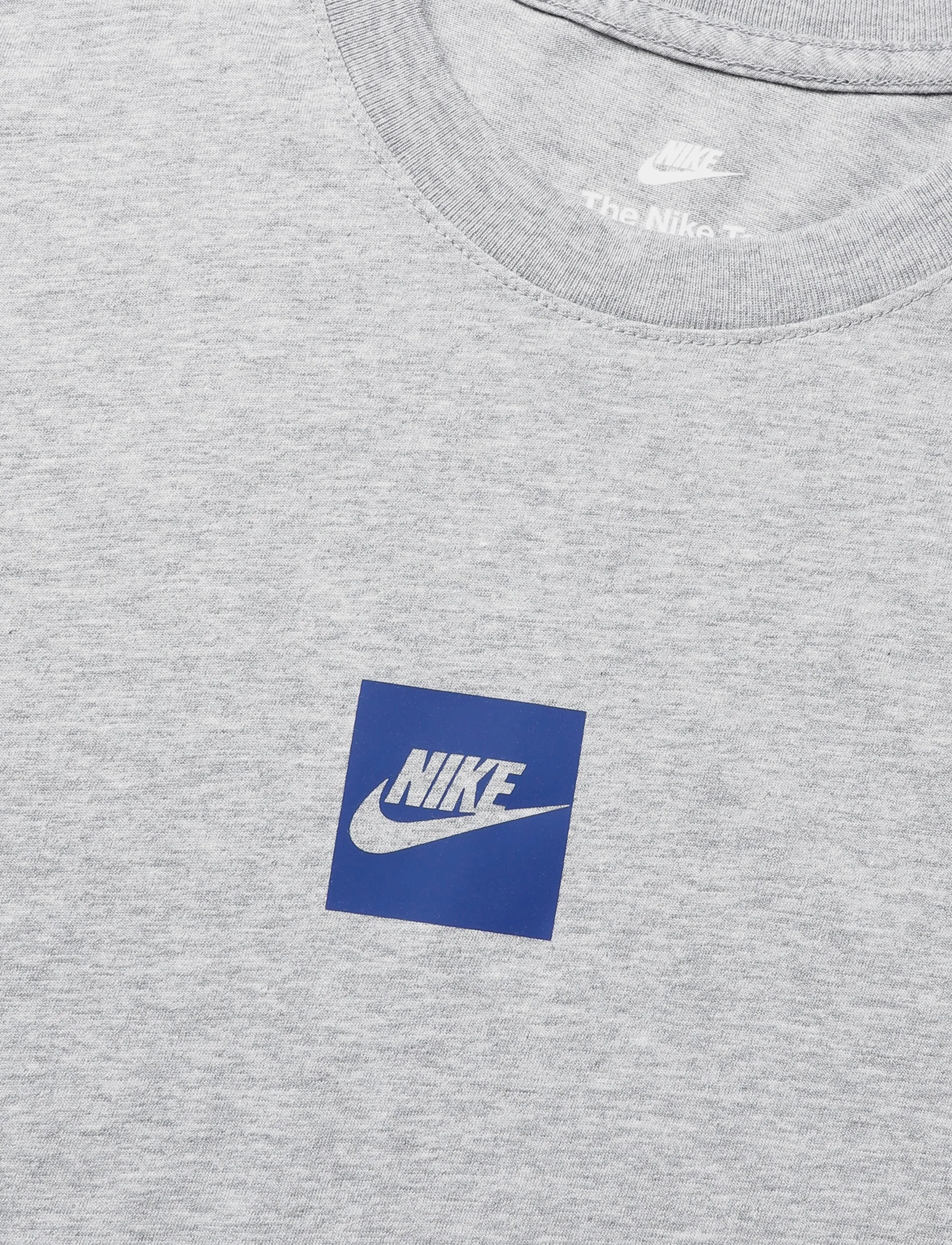 Nike - U NSW TEE STD CLUB FTRA BOX - t-shirts - dk grey heather - 2