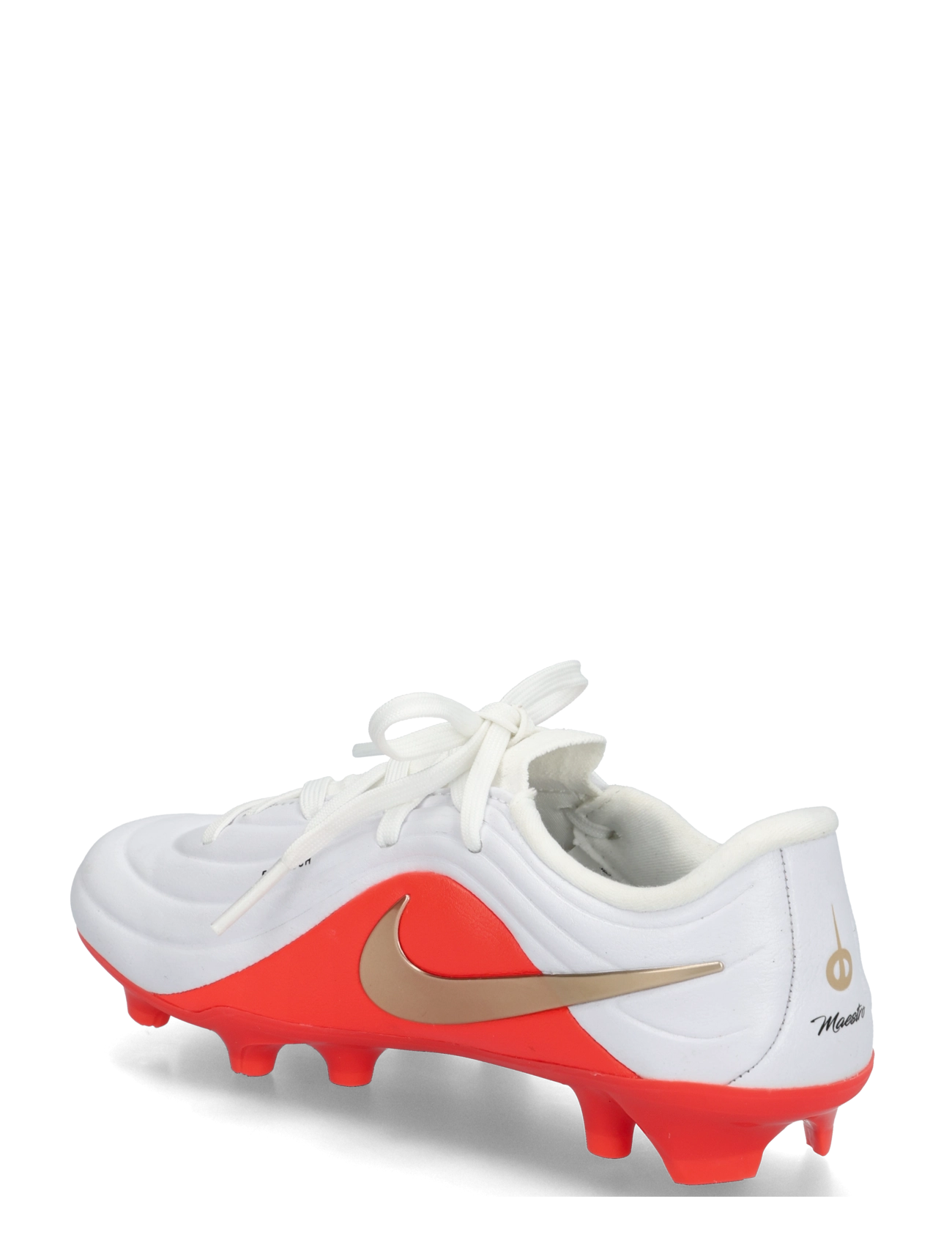 Nike - JR TIEMPO MAESTRO ACD FG/MG LK - fodboldstøvler - white/blur-bright crimson - 1