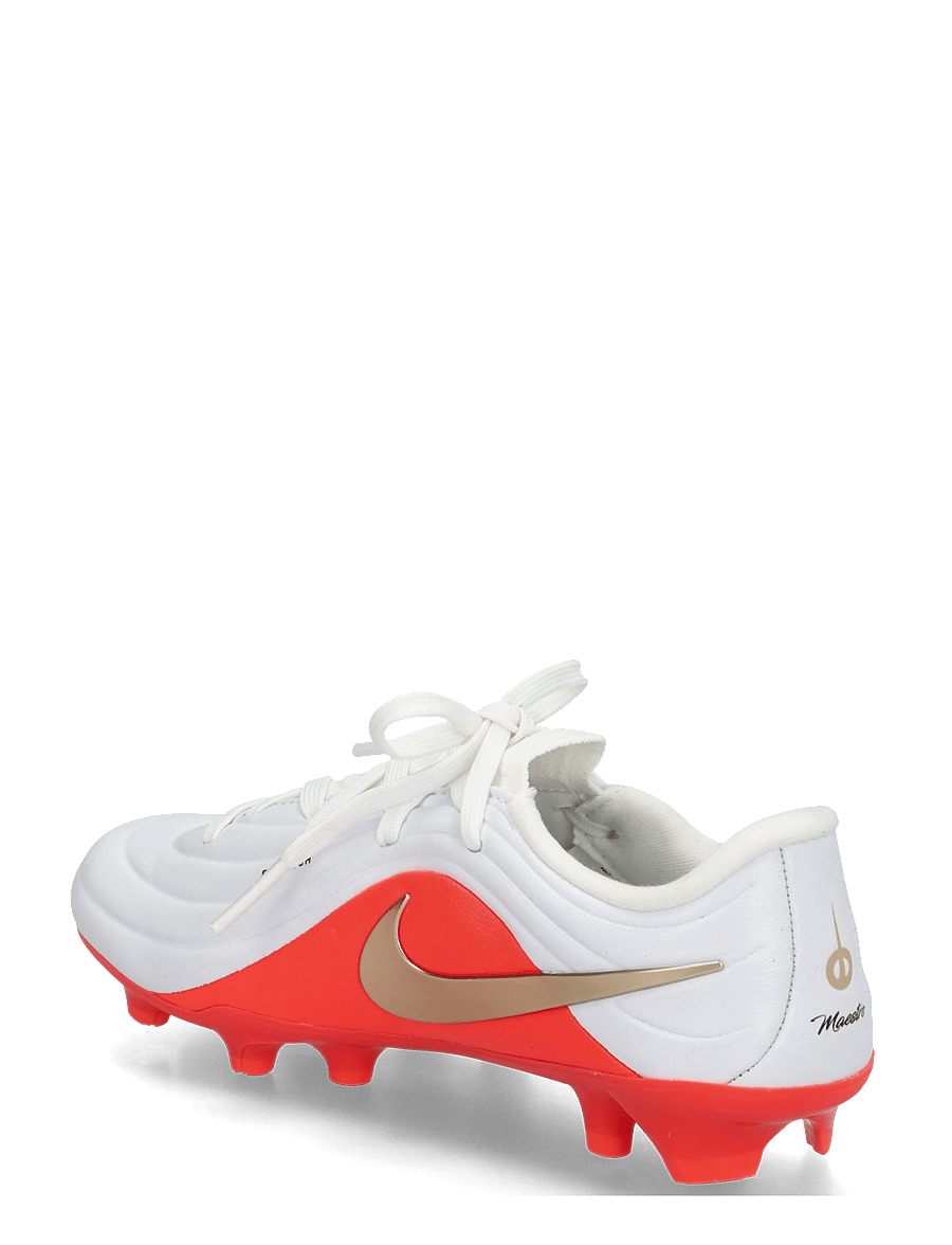 Nike - JR TIEMPO MAESTRO ACD FG/MG LK - fodboldstøvler - white/blur-bright crimson - 1