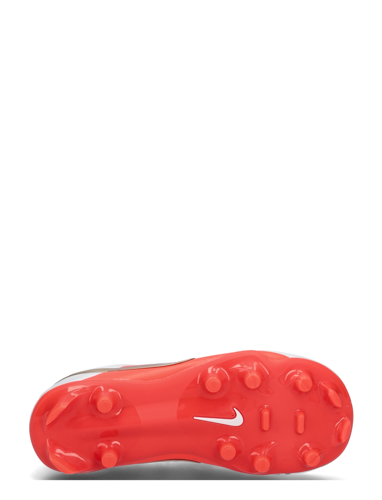 Nike - JR TIEMPO MAESTRO ACD FG/MG LK - fodboldstøvler - white/blur-bright crimson - 4