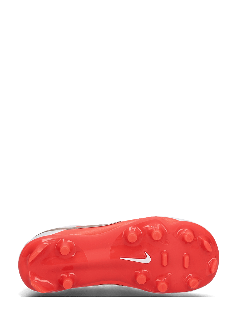 Nike - JR TIEMPO MAESTRO ACD FG/MG LK - fodboldstøvler - white/blur-bright crimson - 4