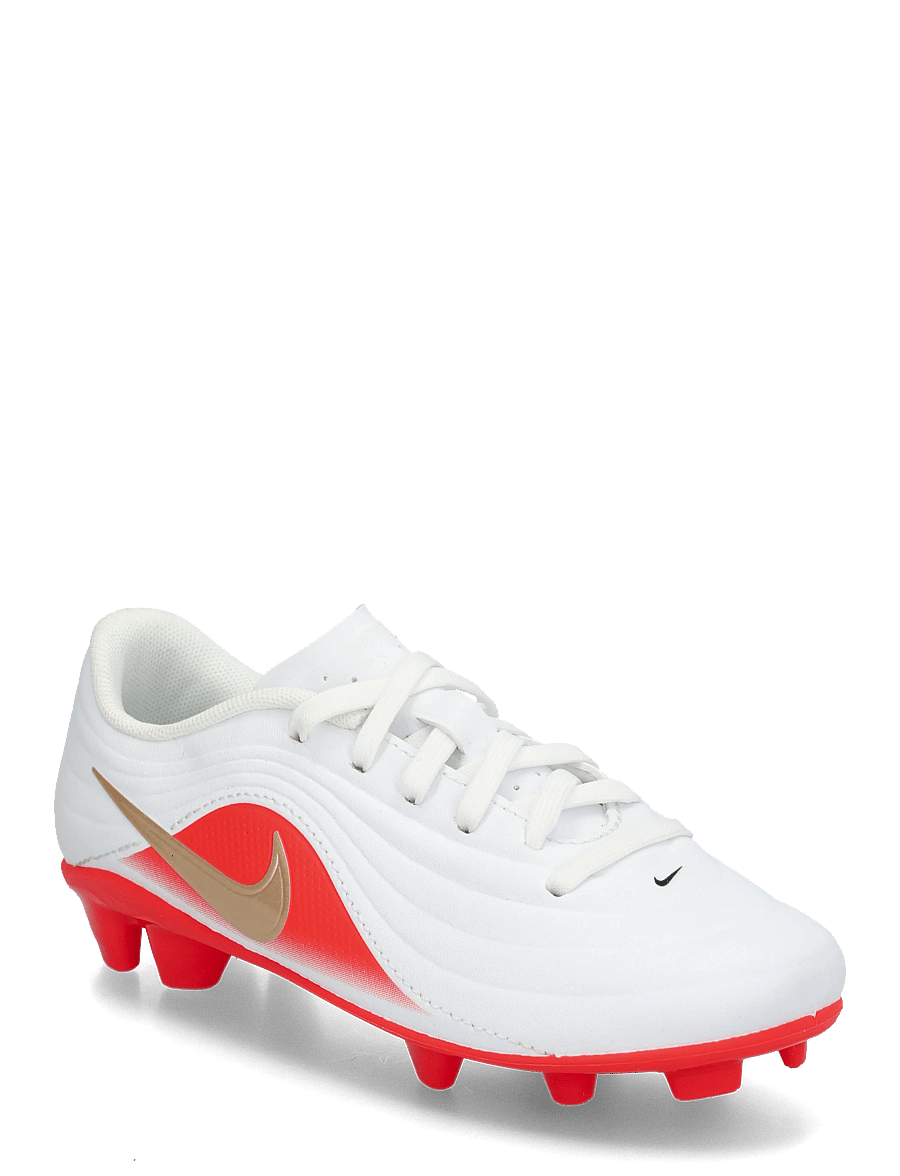 Nike - JR TIEMPO MAESTRO CLB FG/MG LK - fußballstiefel - white/blur-bright crimson - 0