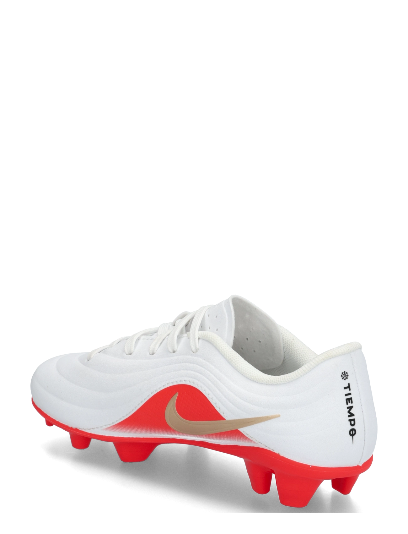 Nike - JR TIEMPO MAESTRO CLB FG/MG LK - fodboldstøvler - white/blur-bright crimson - 1