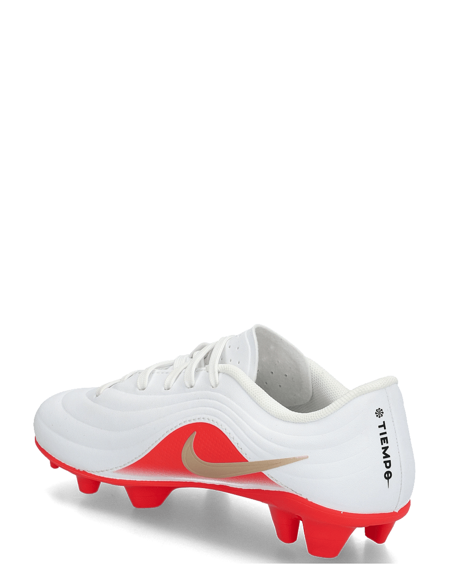 Nike - JR TIEMPO MAESTRO CLB FG/MG LK - fodboldstøvler - white/blur-bright crimson - 1