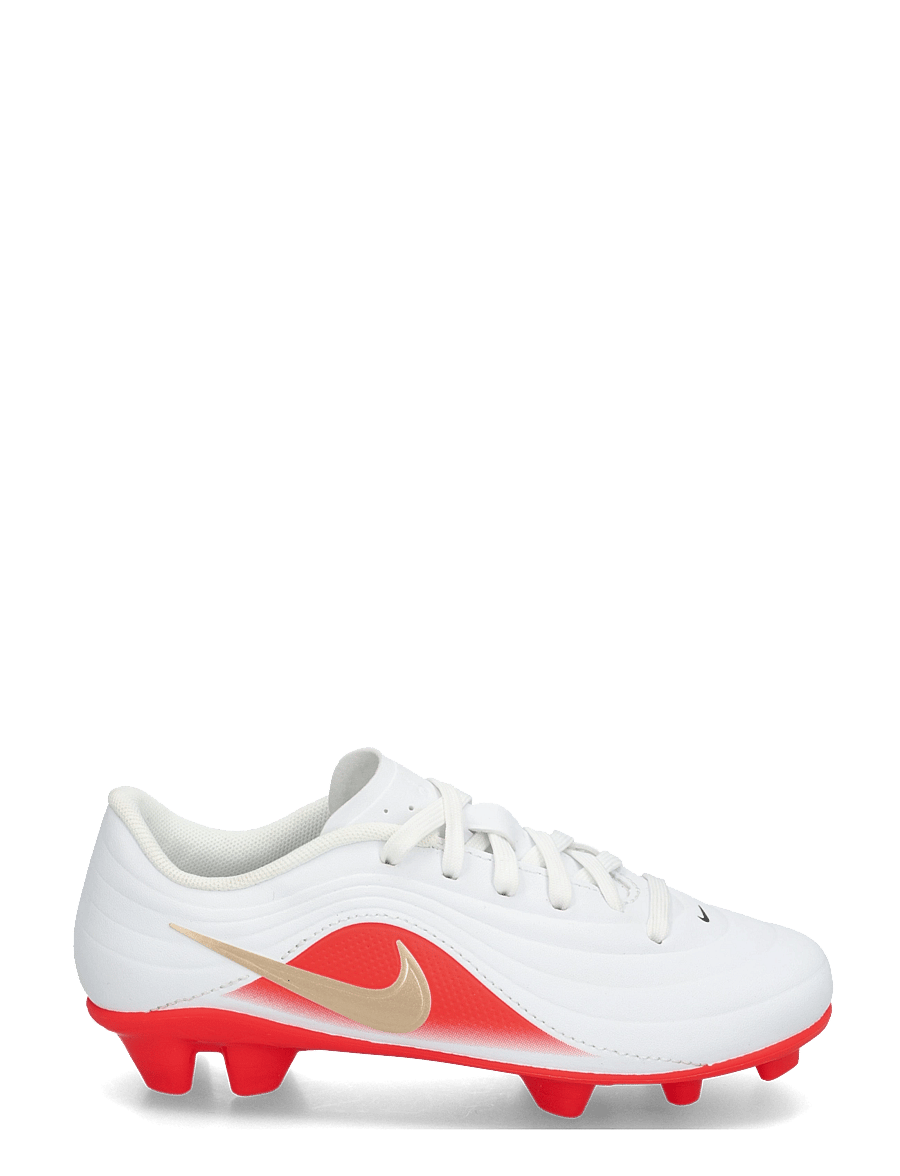 Nike - JR TIEMPO MAESTRO CLB FG/MG LK - fodboldstøvler - white/blur-bright crimson - 2