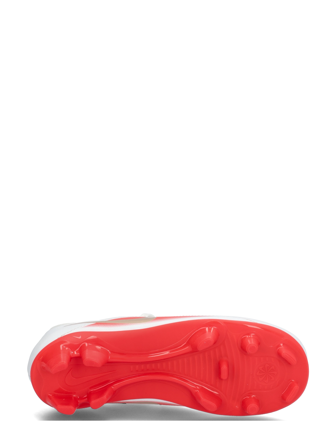 Nike - JR TIEMPO MAESTRO CLB FG/MG LK - fodboldstøvler - white/blur-bright crimson - 4