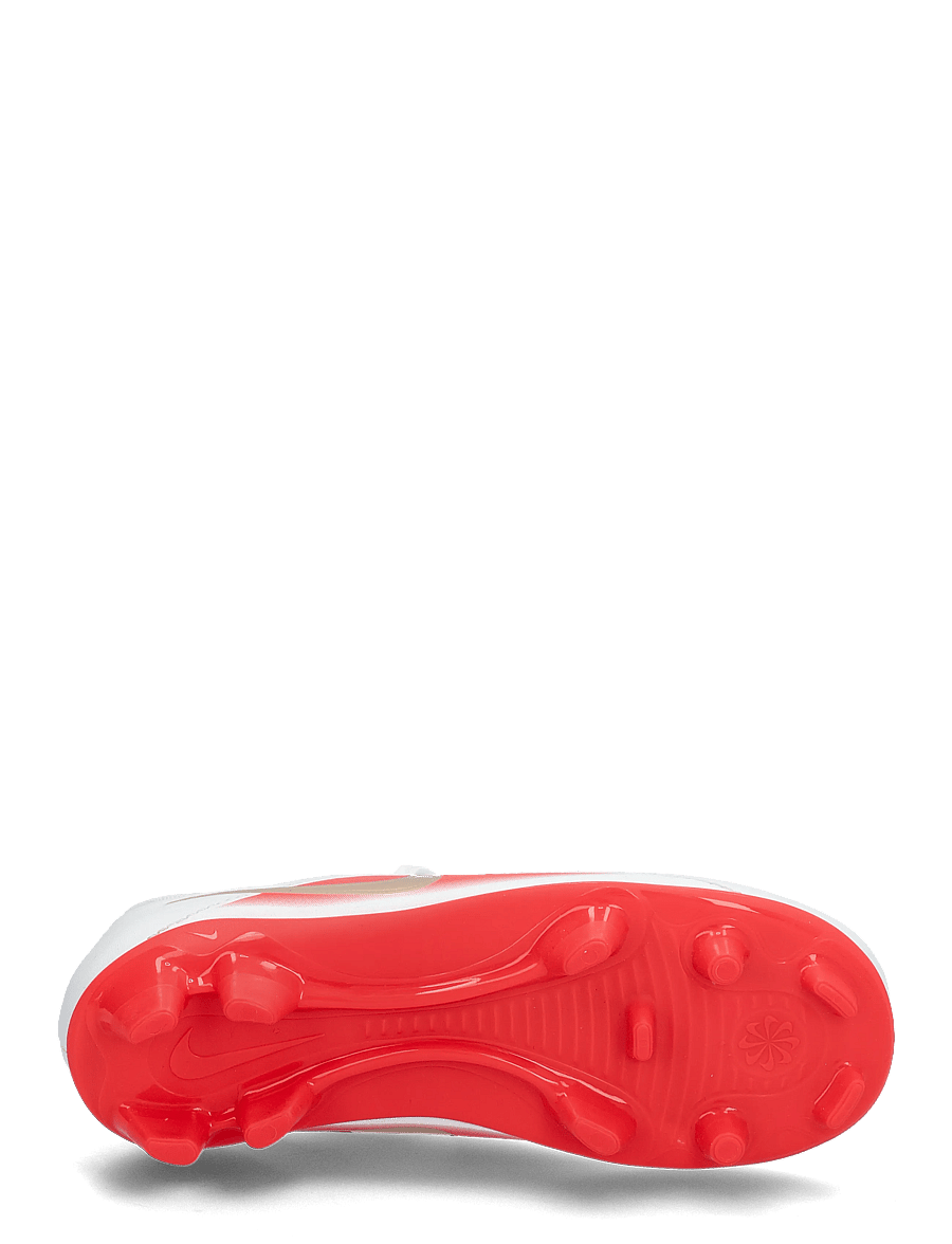 Nike - JR TIEMPO MAESTRO CLB FG/MG LK - fußballstiefel - white/blur-bright crimson - 4