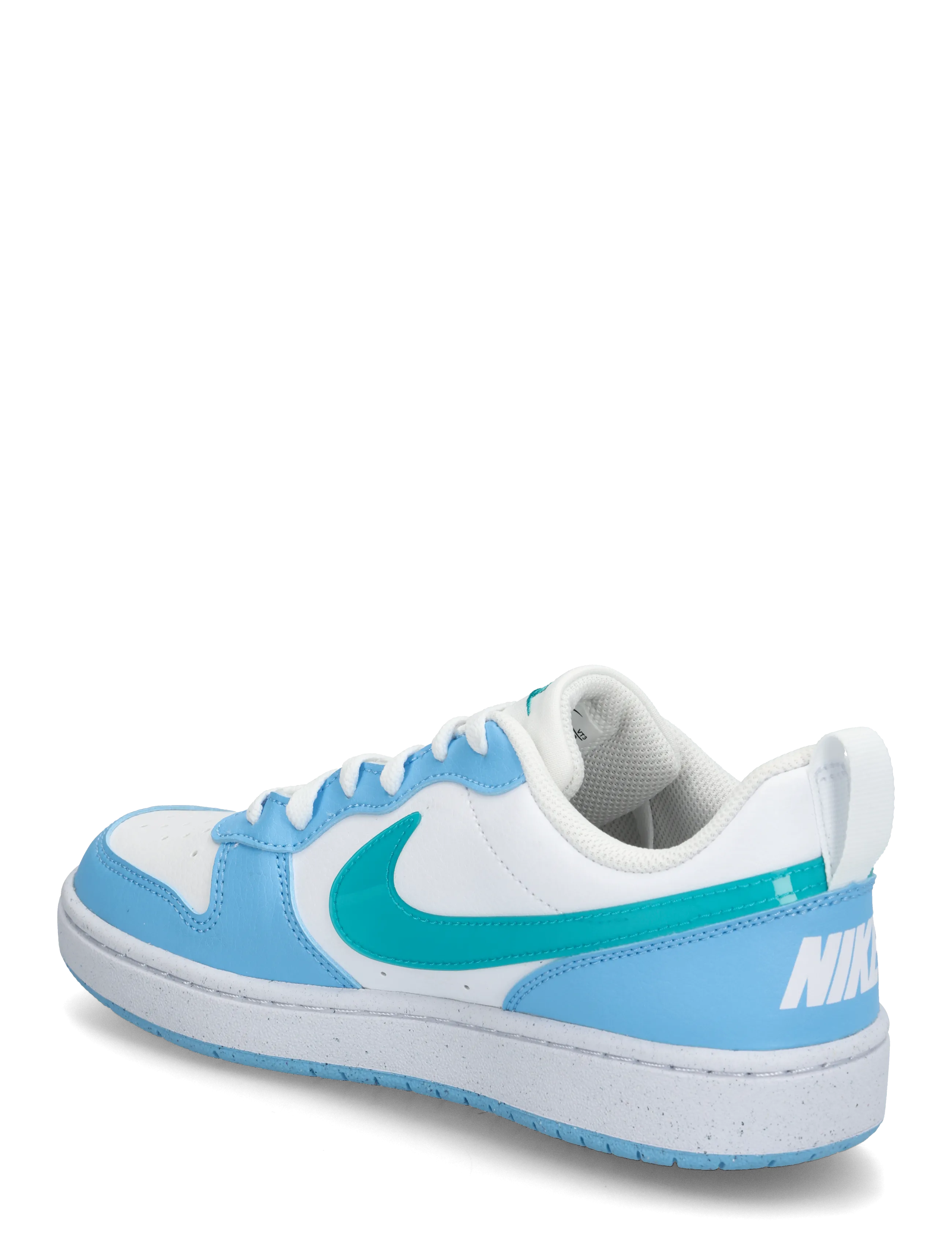 Nike - COURT BOROUGH LOW JES (GS) - herbstersparnisse - white/energy-football blue - 1