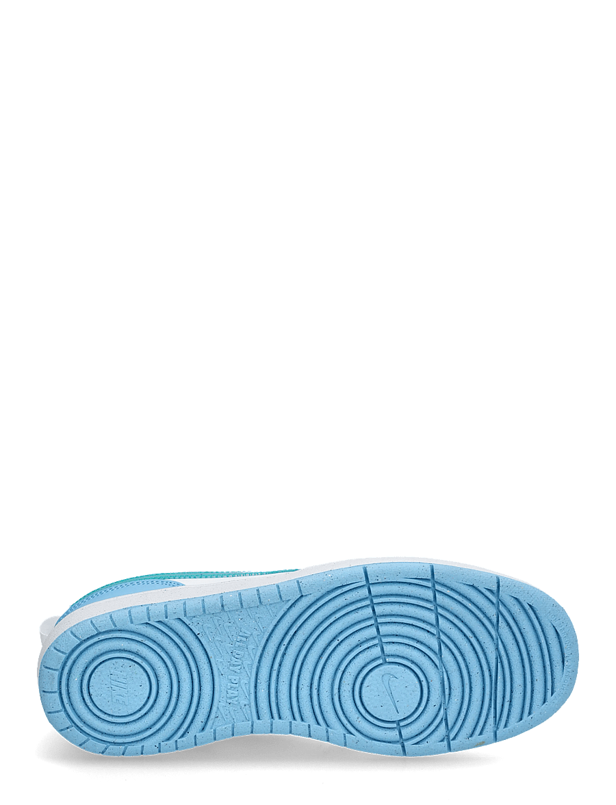 Nike - COURT BOROUGH LOW JES (GS) - niedriger schnitt - white/energy-football blue - 4