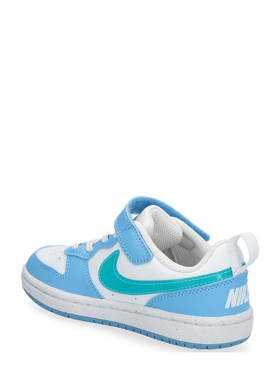 Nike - COURT BOROUGH LOW JES (PSV) - niedriger schnitt - white/energy-football blue - 1