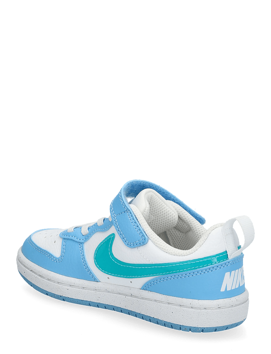 Nike - COURT BOROUGH LOW JES (PSV) - niedriger schnitt - white/energy-football blue - 1
