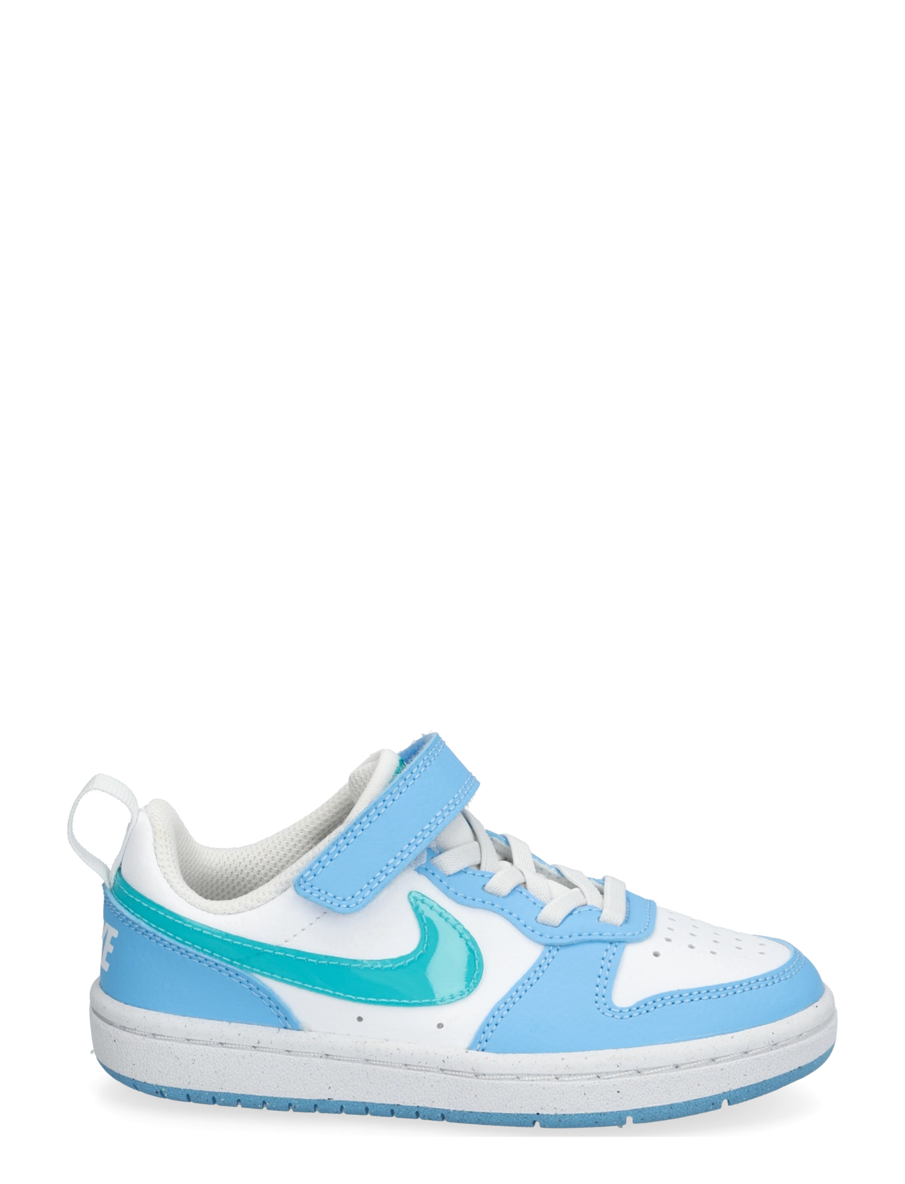 Nike - COURT BOROUGH LOW JES (PSV) - niedriger schnitt - white/energy-football blue - 2