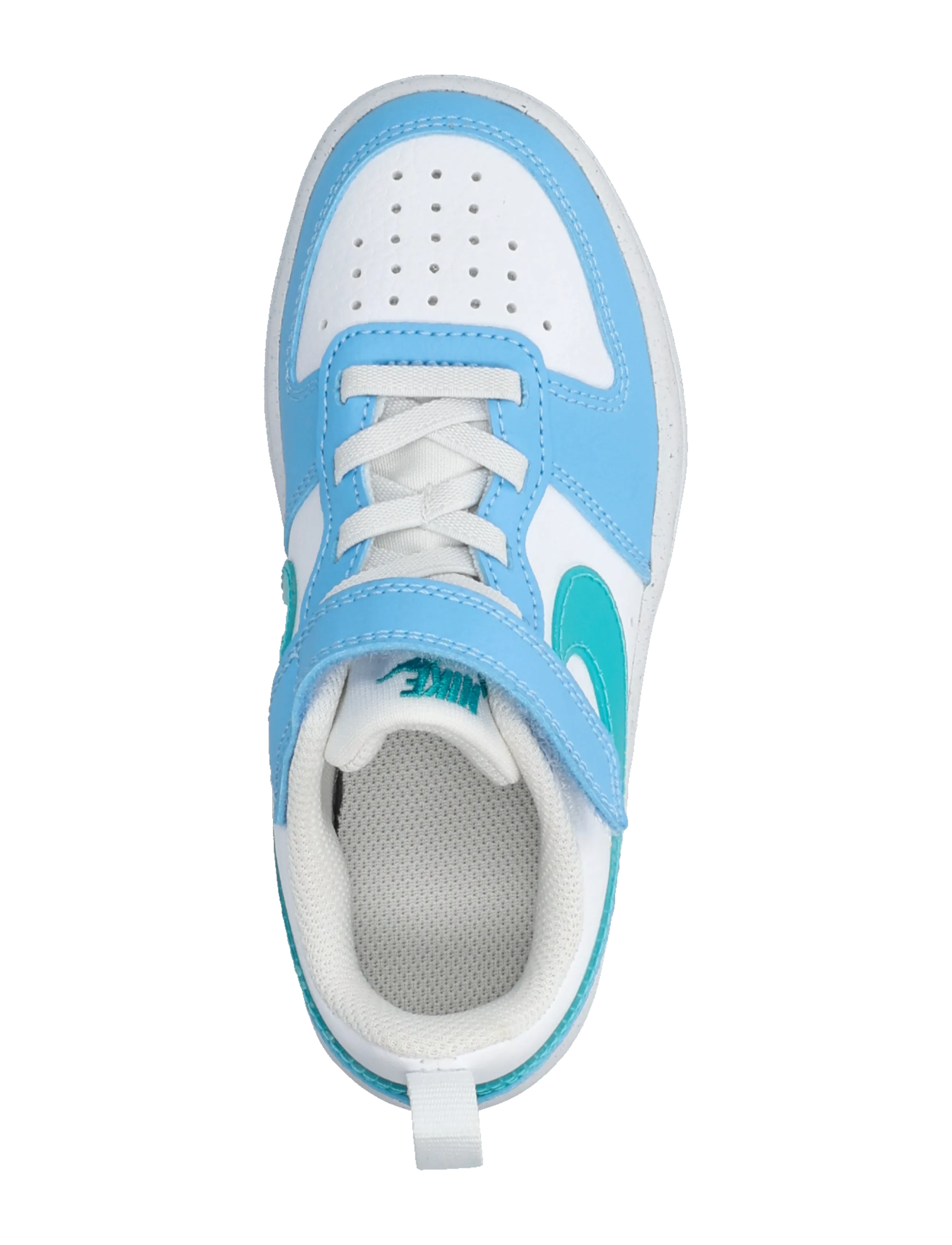 Nike - COURT BOROUGH LOW JES (PSV) - niedriger schnitt - white/energy-football blue - 3