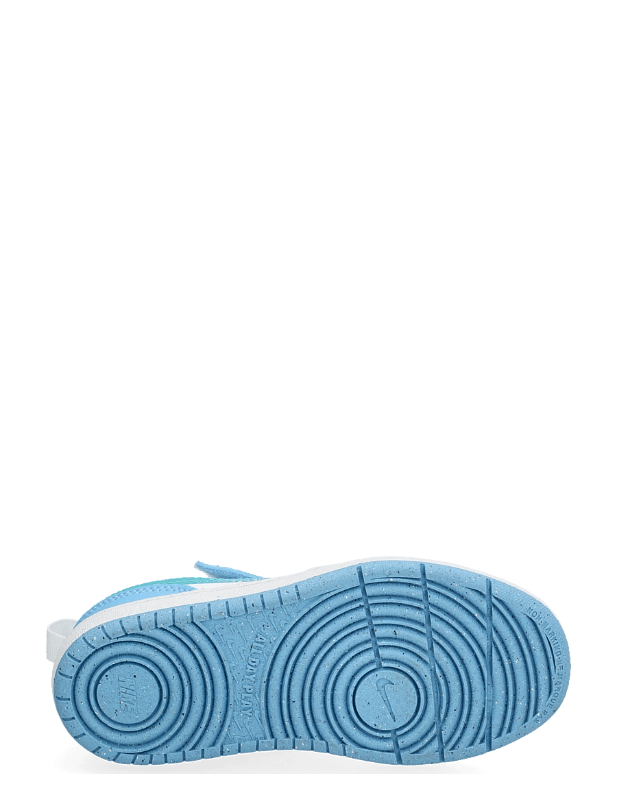 Nike - COURT BOROUGH LOW JES (PSV) - niedriger schnitt - white/energy-football blue - 4